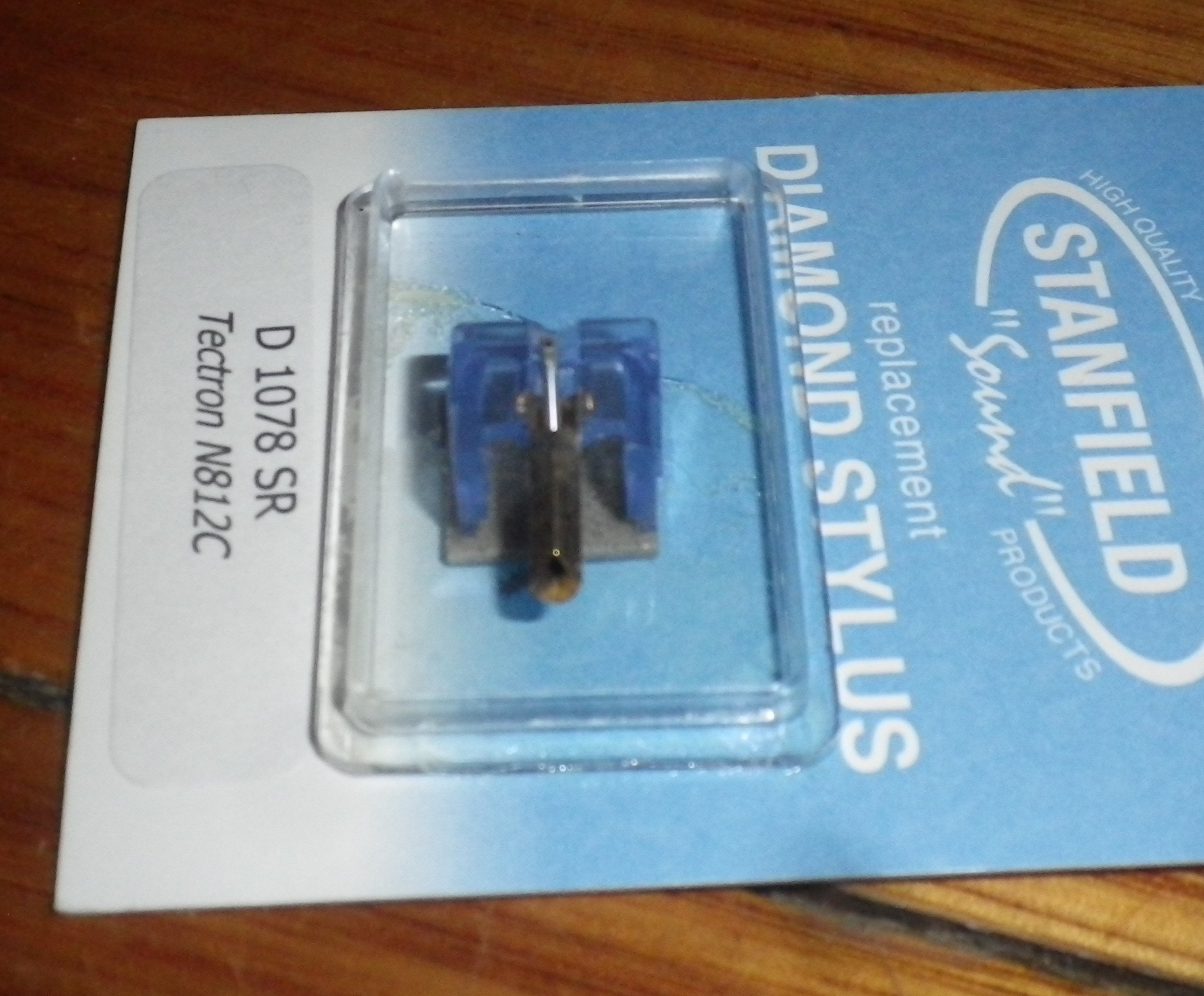 Tectron N812S Compatible Turntable Stylus - Stanfield Part Number D1078SR, A High - Quality Audio Turntable Stylus