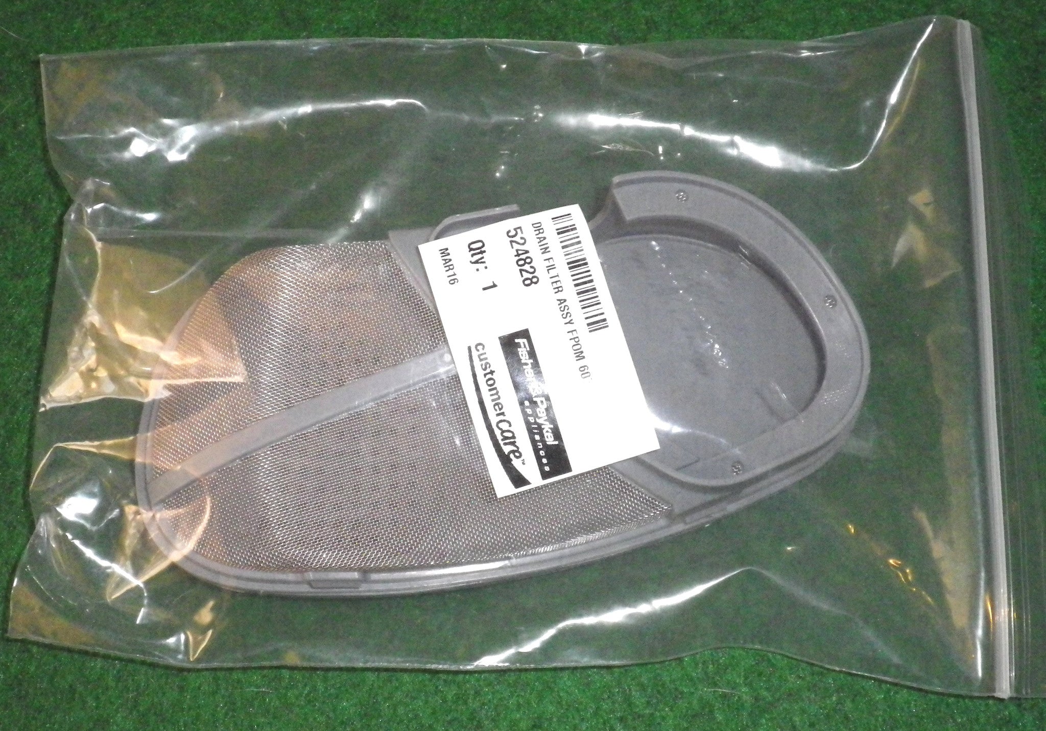 Fisher & Paykel Dishdrawer Drain Filter for DS605, DD605, DD60, DD90 Models - Genuine Part # FP524828