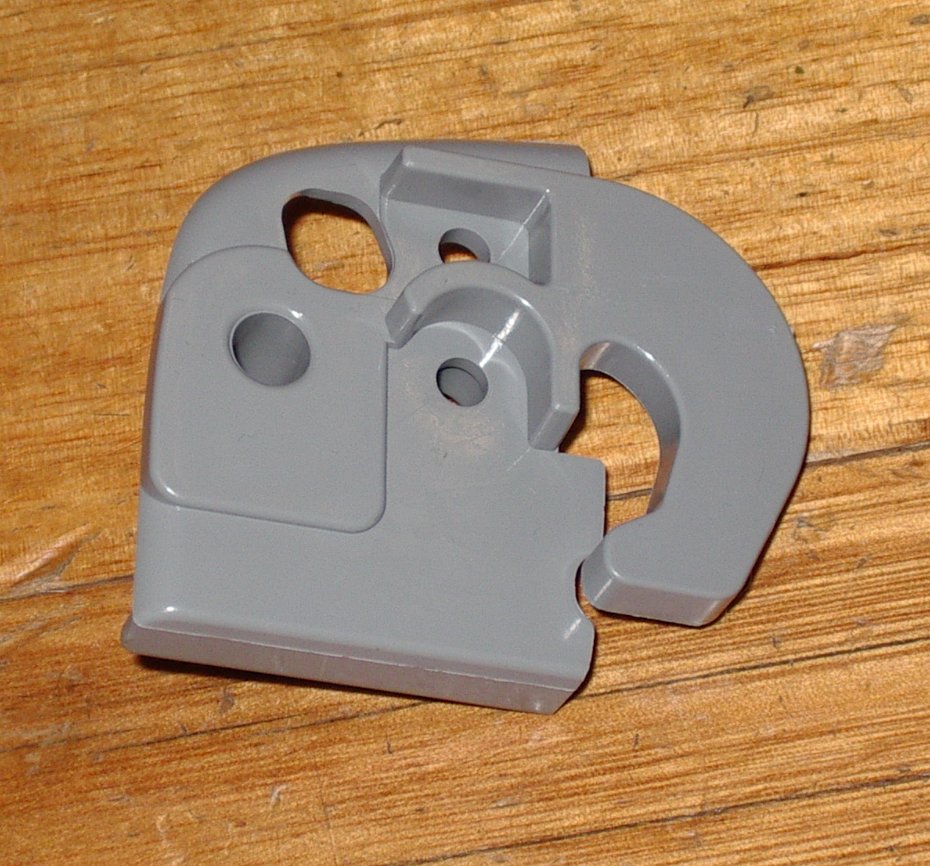Fisher & Paykel RF610 Grey Left-Hand Door Closing Hook Stop - Part FP842240