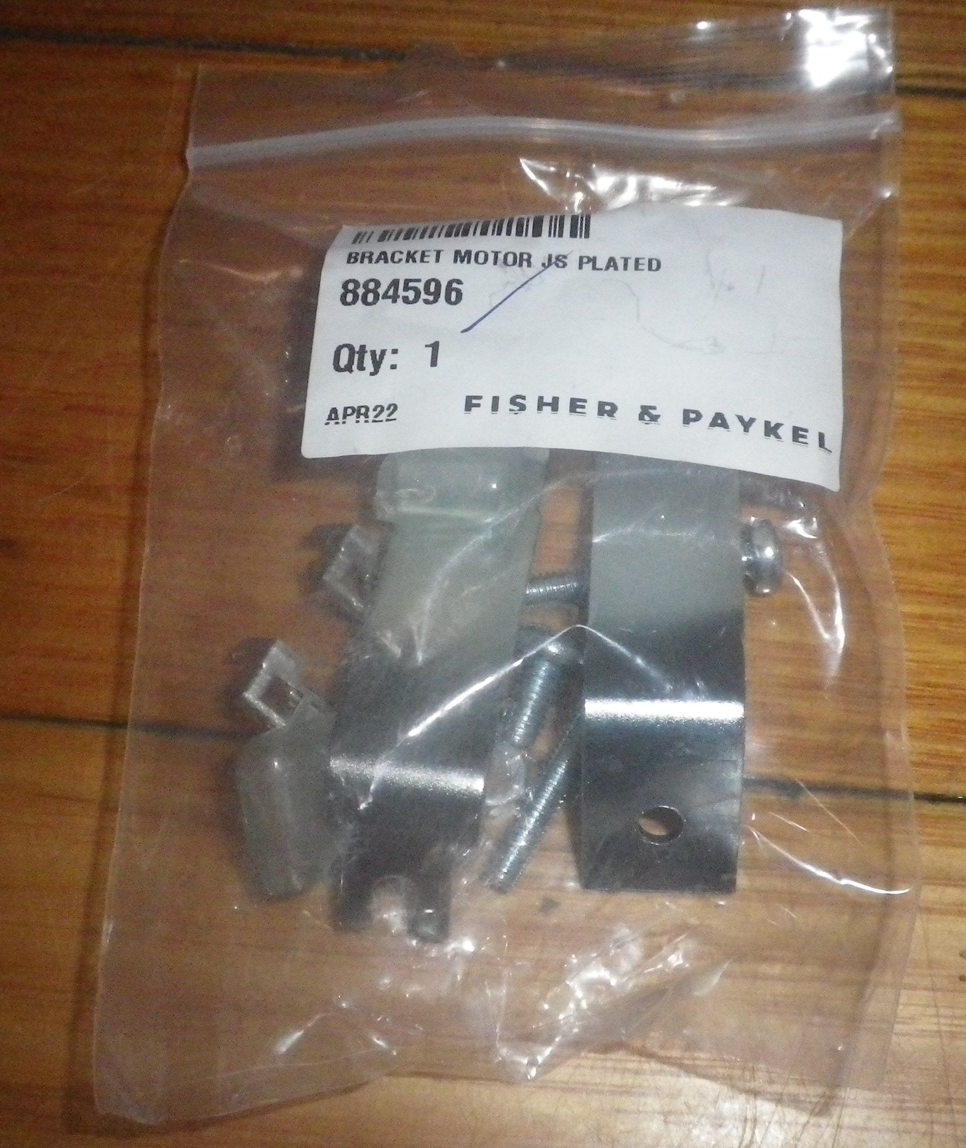Fisher & Paykel Short Shaft Evaporator Fan Motor Kit for Frost Free Freezers - Genuine Part # FP315040P