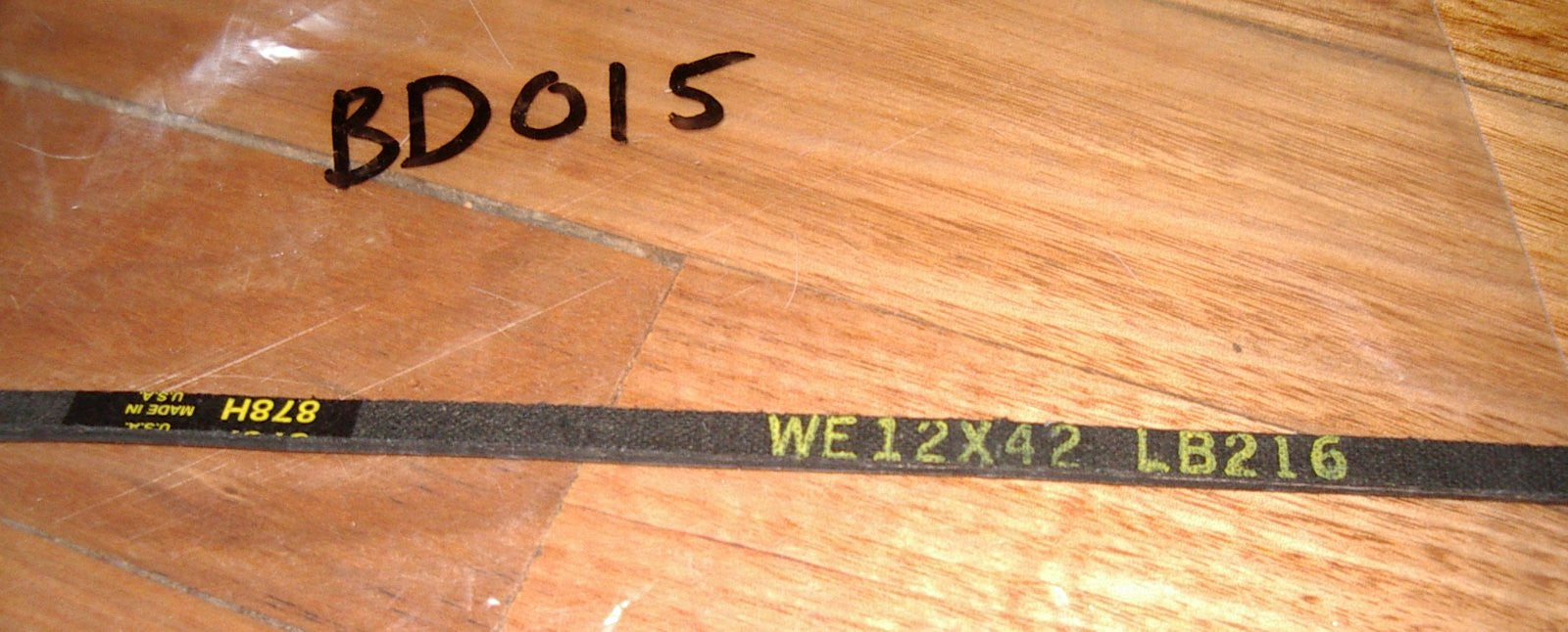 American GE Commercial Multi-V Dryer Drum Belt Replacement - Compatible Part Numbers WE12X10014, WE12X42, BD015