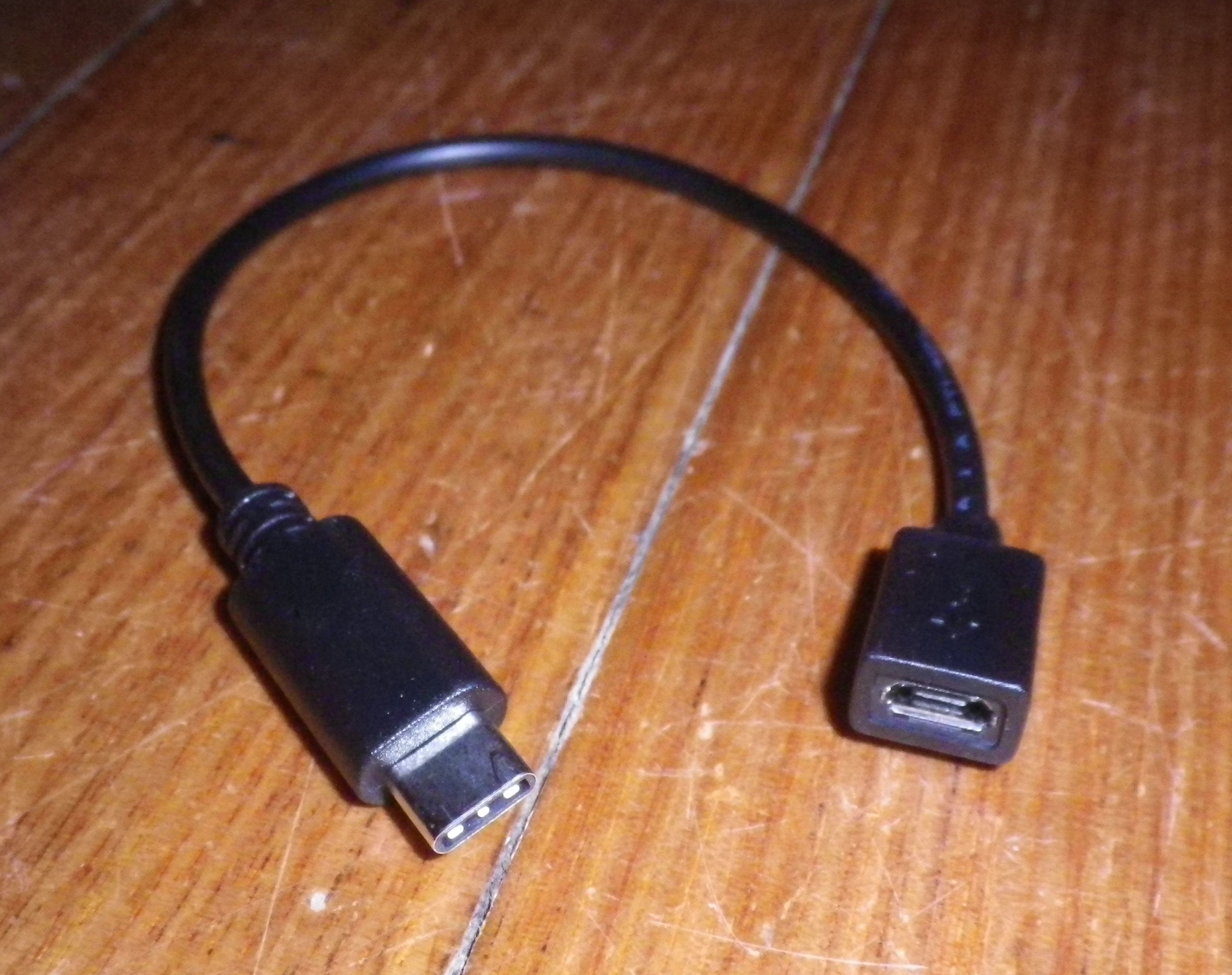 0.2M High - Quality USB - C Male to MicroUSB Female Computer Data Cable - CL1150BK - 020