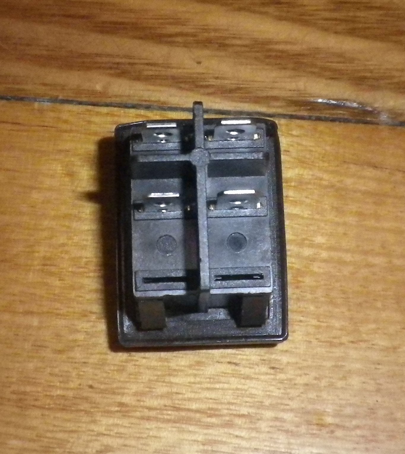Universal Red Illuminated DPST Mains Rocker Switch with Rubber Boot - A310C