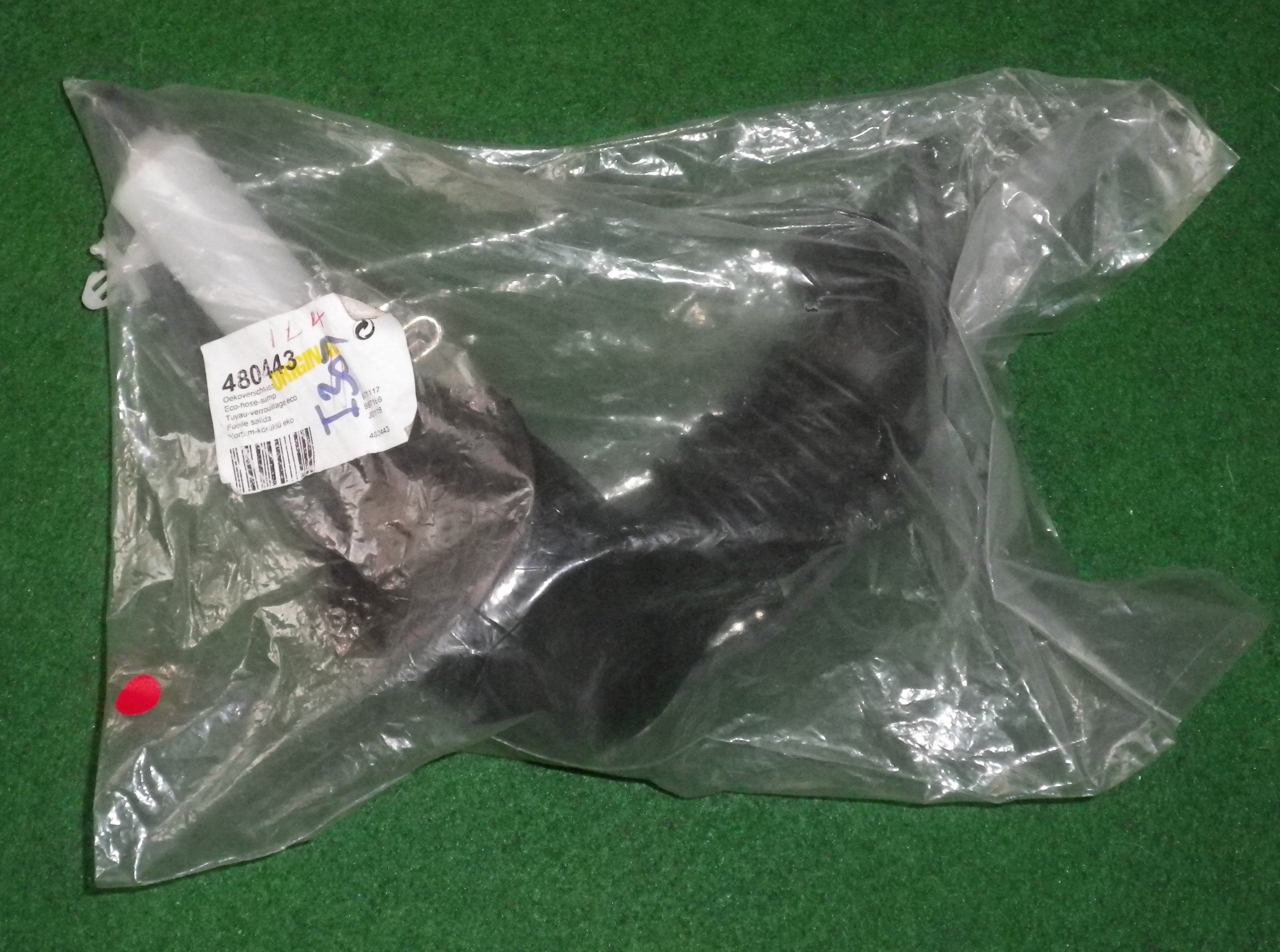 Bosch Front Load Washer Complete Drain Sump Bellows Hose Assembly - Part 480443