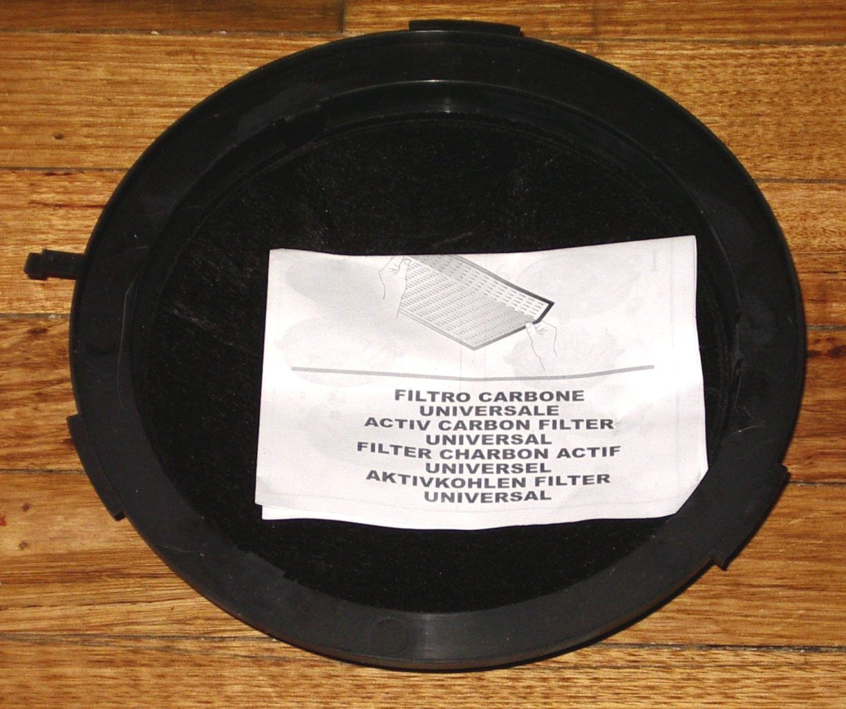 Universal Round Charcoal Odour Filter for Rangehoods - Part # FIL214, RH009