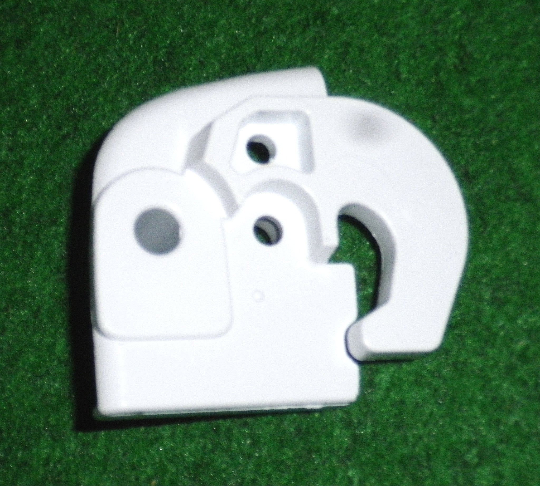 Fisher & Paykel Early White Left-Handed Door Closing Hook Stop for Refrigerators - Part Number FP842242