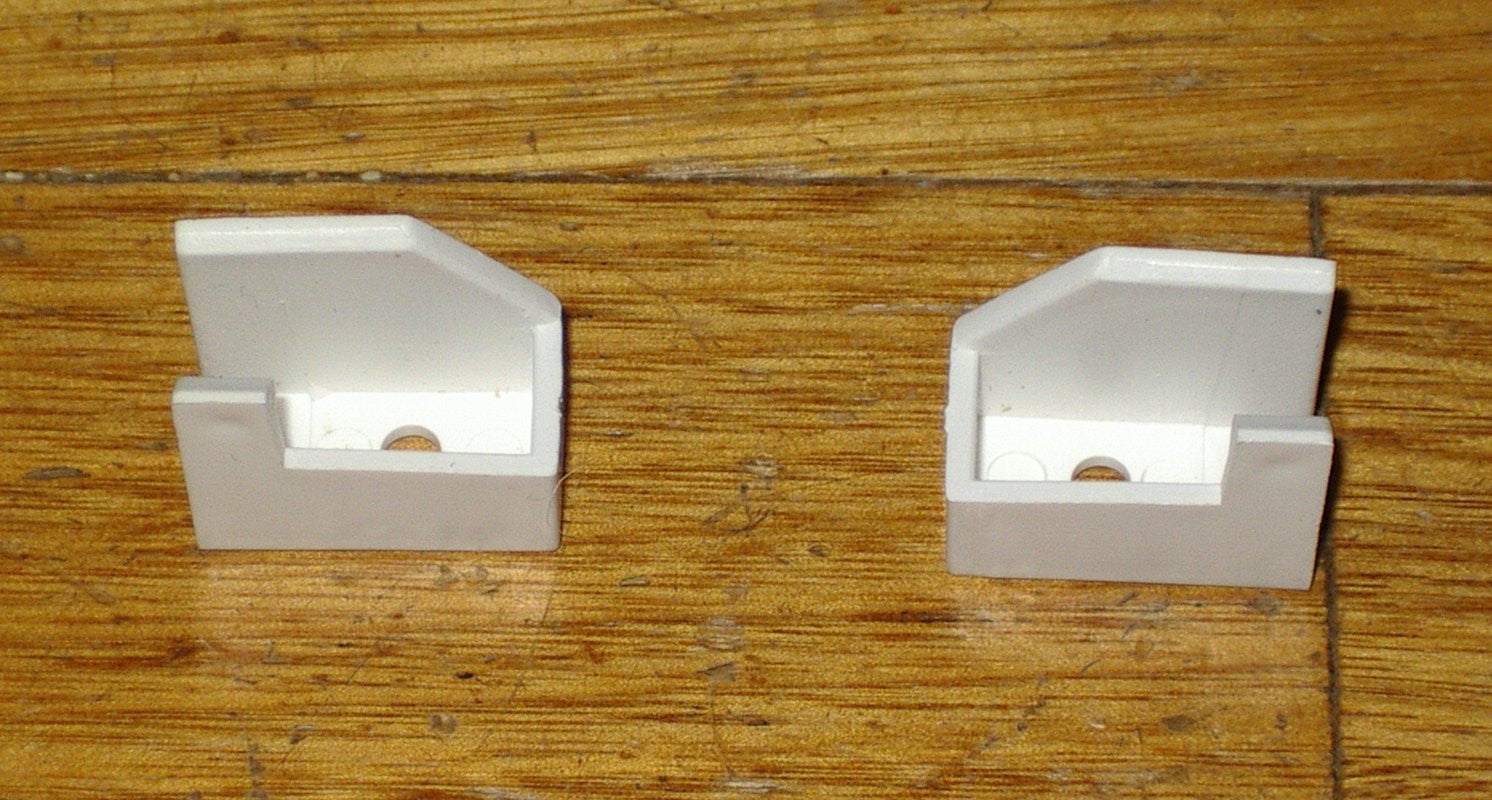 Chef RR3A Aluminium Filter Plastic Retaining Clips - Part #102224WH