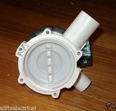 Universal Front Loader Washing Machine Complete Electric Pump with Housing and Button Trap - Part Number UNI280