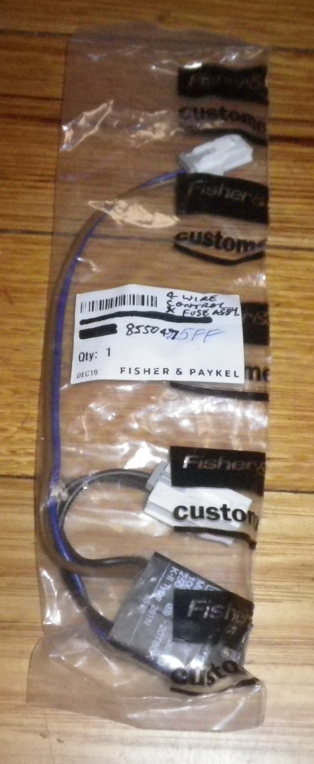 Fisher & Paykel Refrigerator Defrost Termination Cutout and Thermal Fuse - Part Number FP855047