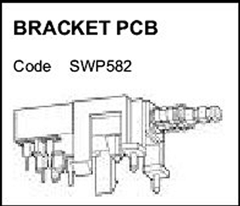 High - Quality Television Push - Button On/Off Switch, Part Number SWP582