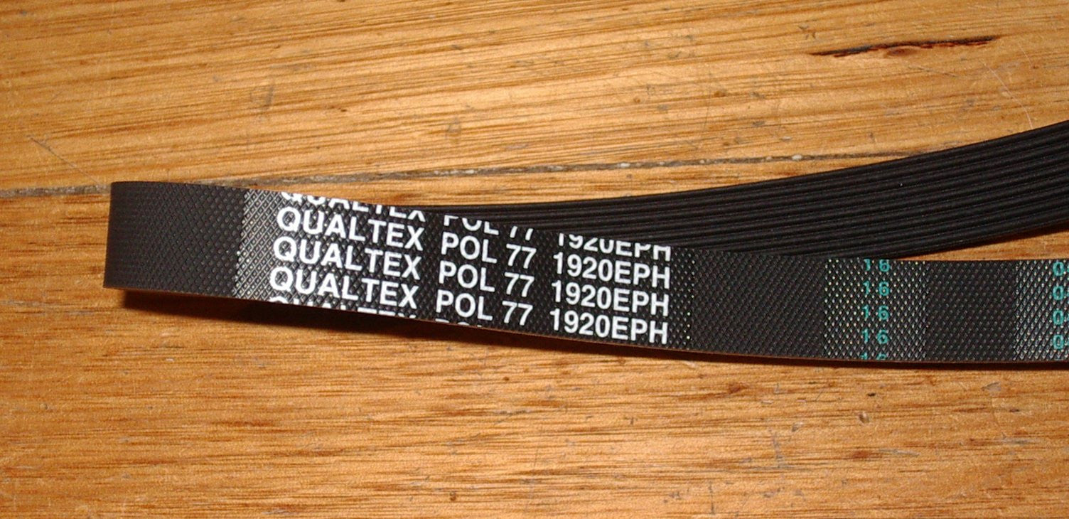 High - Quality Replacement Drum Belt for Ariston and Indesit Clothes Dryers - Part # POL77, 1920H9MAEL