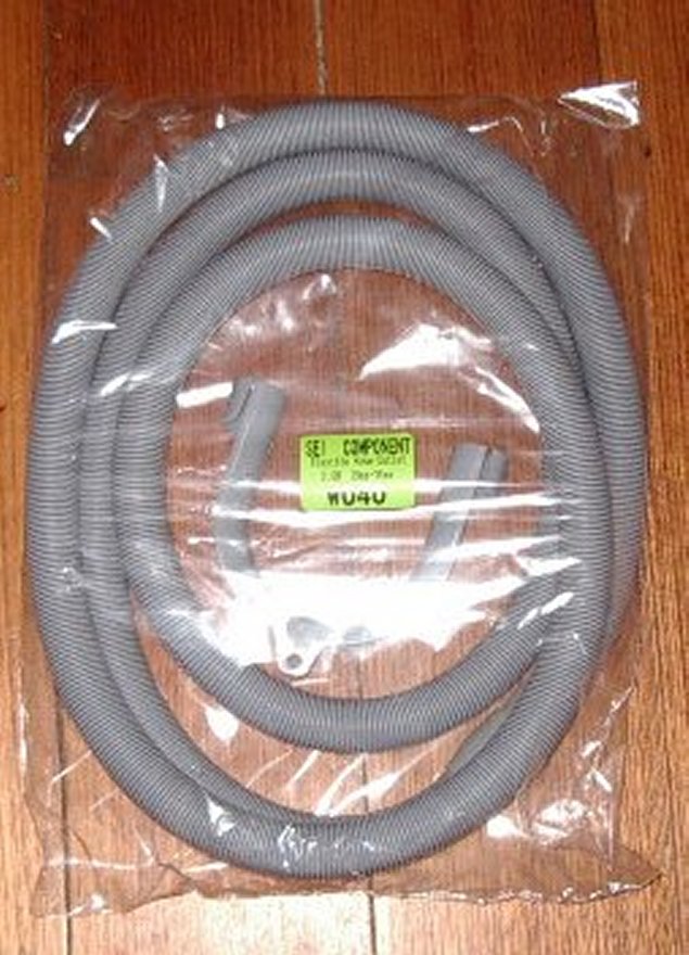 Universal 2.5m Plastic Washing Machine Outlet Hose - Part # W040