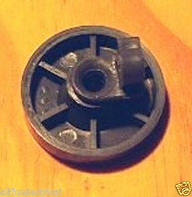 Fisher & Paykel Dark Grey Lower Basket Wheel for 913, 918, 920 Dishwashers - Part # 521296P