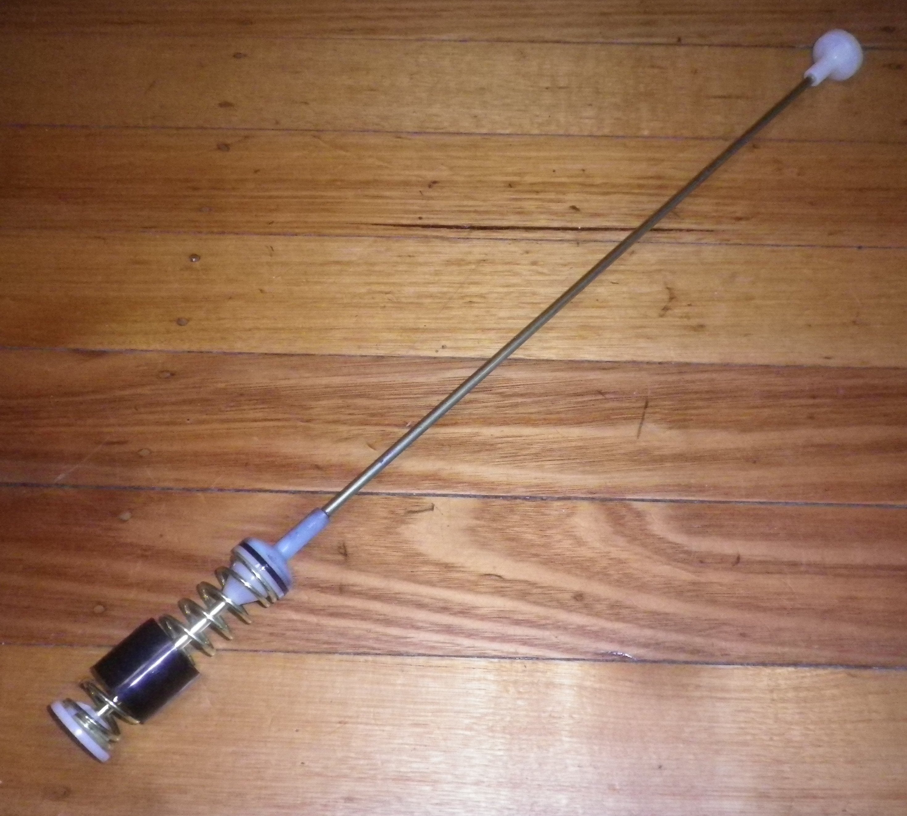 Single Samsung Top Load Washer Suspension Rod with White Cup - Genuine Part # DC97 - 05280U