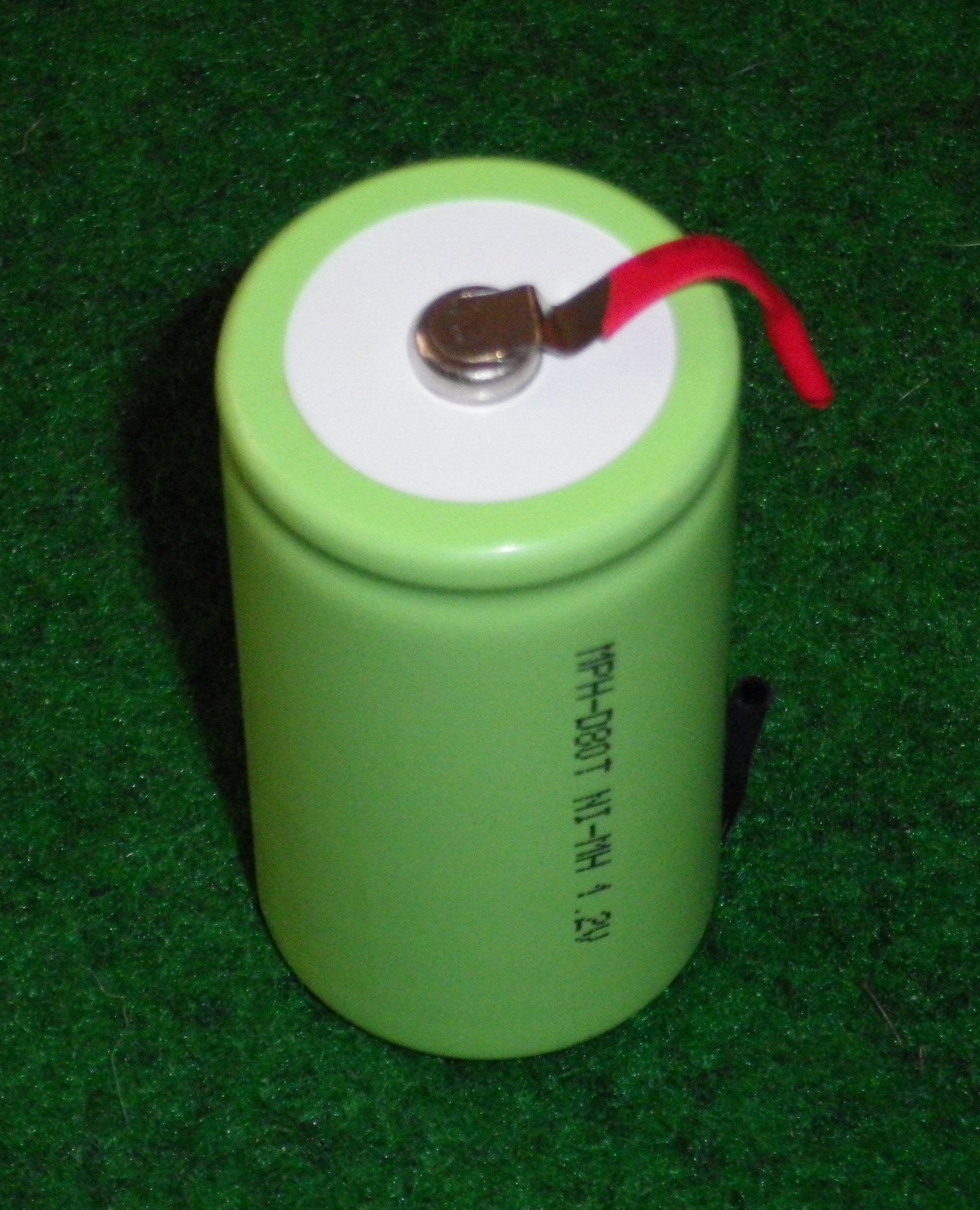 High - Performance D - Type Prolink Nickel - Metal Hydride Rechargeable Battery with Tags - Part # MPH - D80T