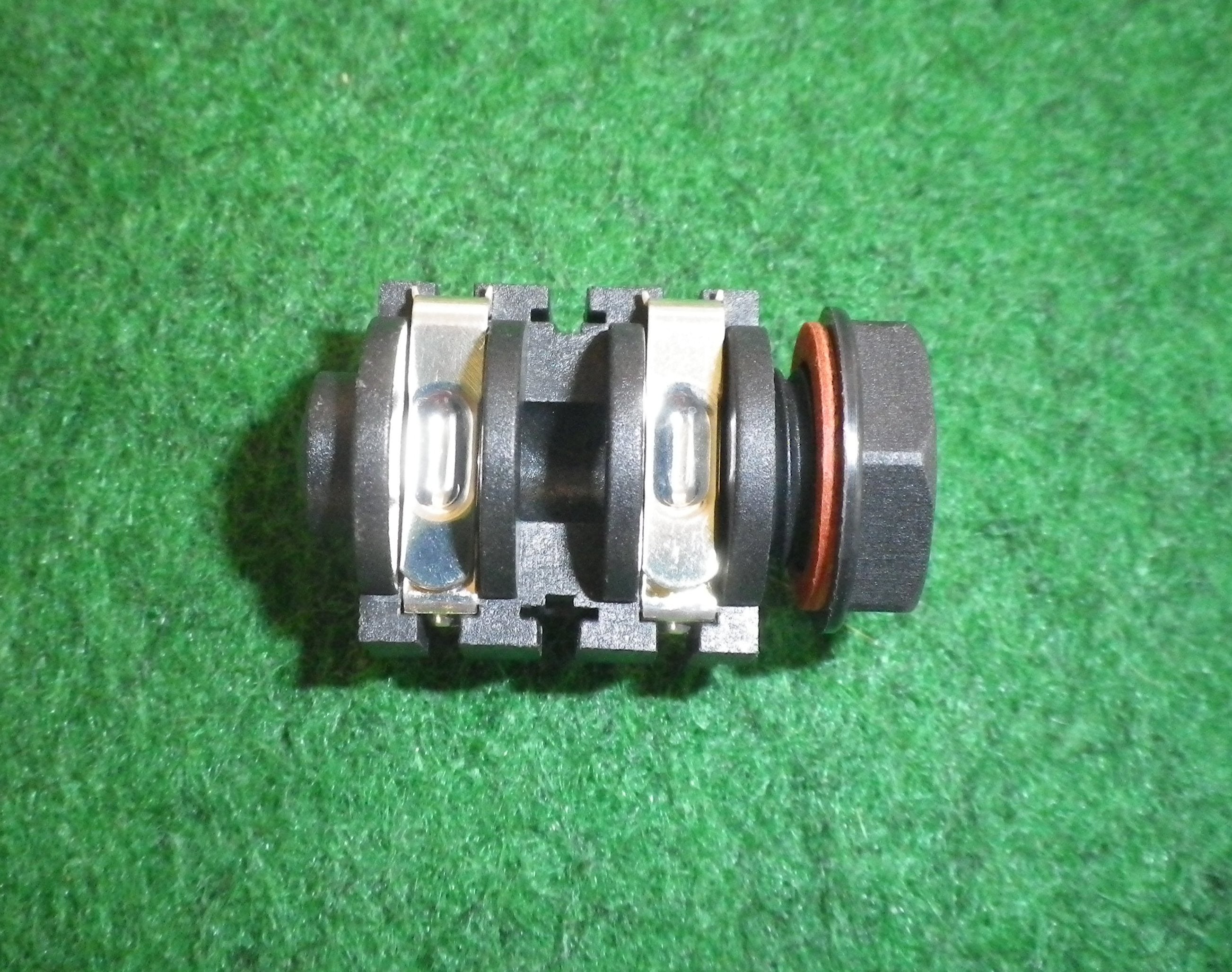 6.3mm Mono Switched Plastic Insulated PCB Mount Phone Socket - Part # BJ103