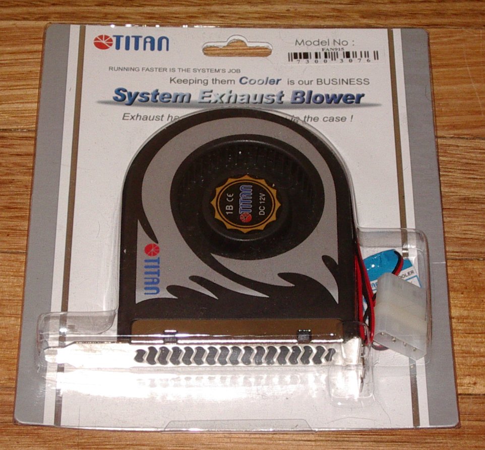Titan High - Performance Central Cooling PC Fan - Part # FAN915, TTC003