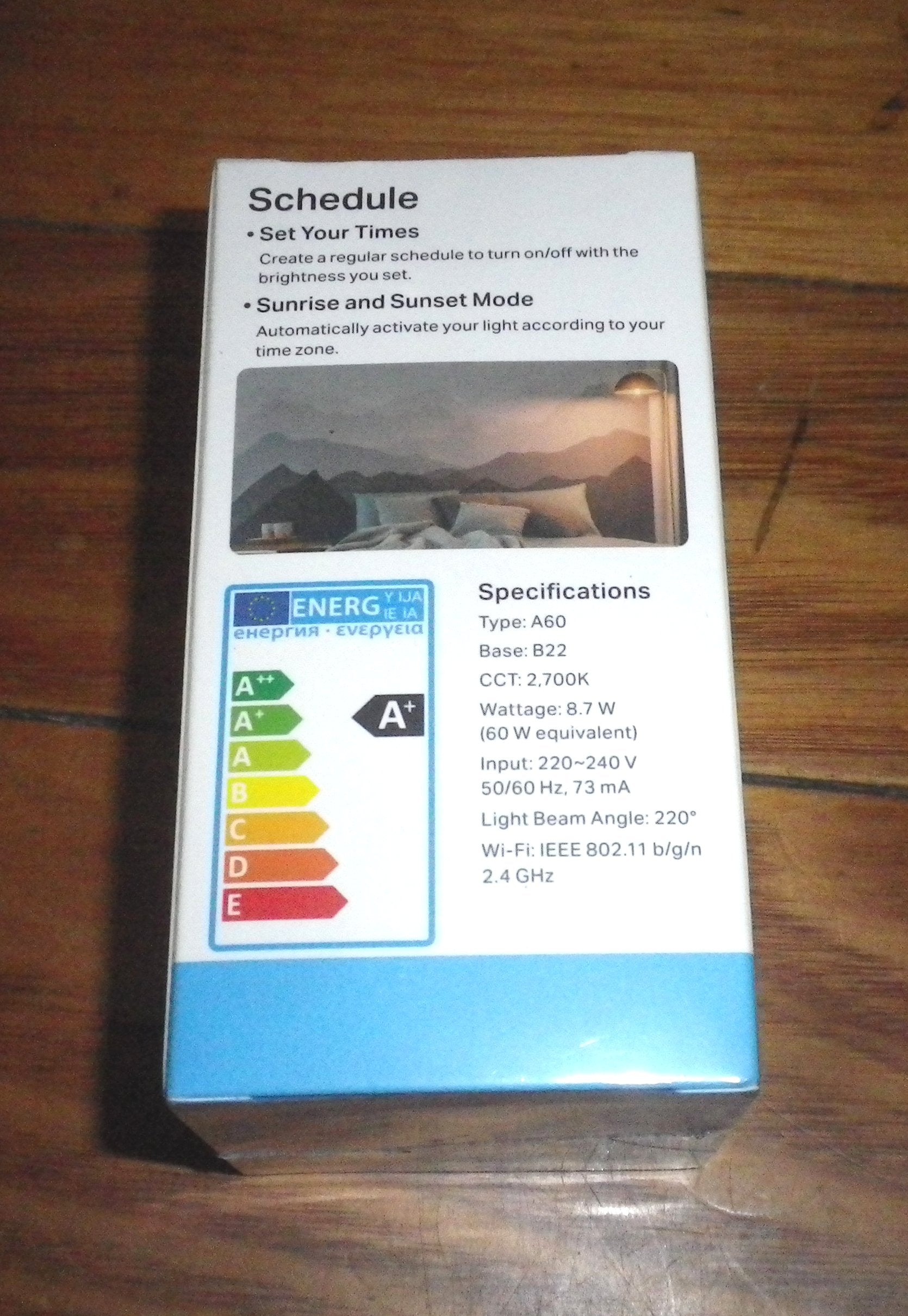 TP-Link Tapo 8.7W 240V Dimmable White WiFi Smart LED Globe - L510B
