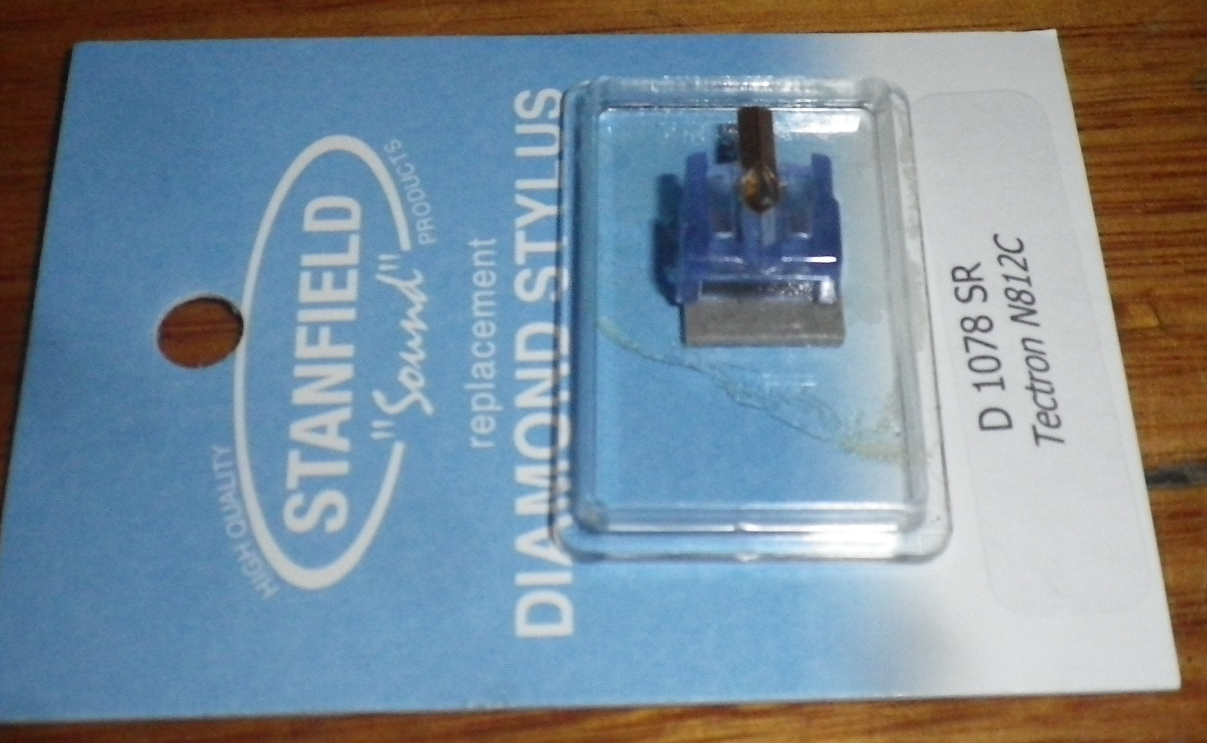 Tectron N812S Compatible Turntable Stylus - Stanfield Part Number D1078SR, A High - Quality Audio Turntable Stylus