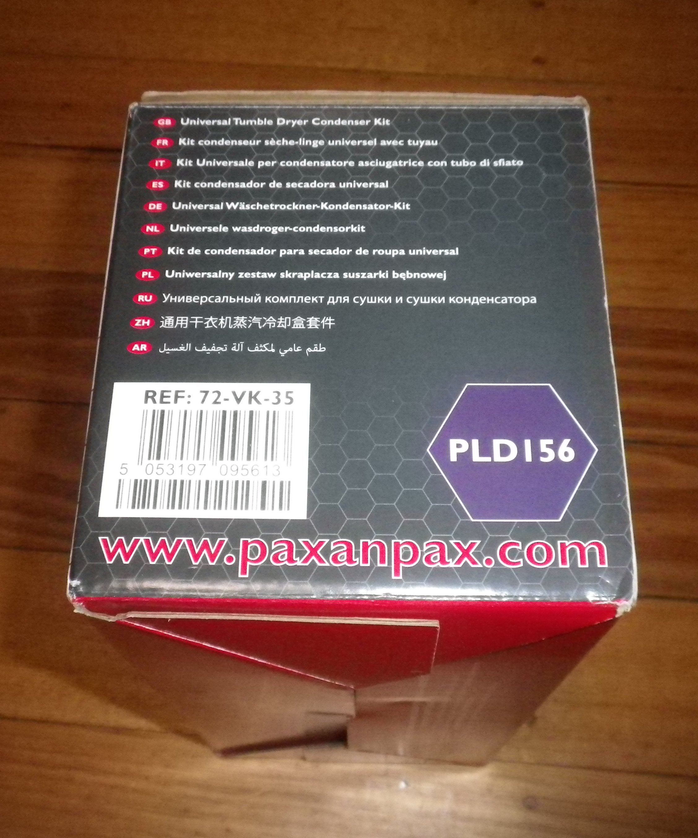 Universal Indoor Condensing Vent Kit for Clothes Dryers - Part # PLD156