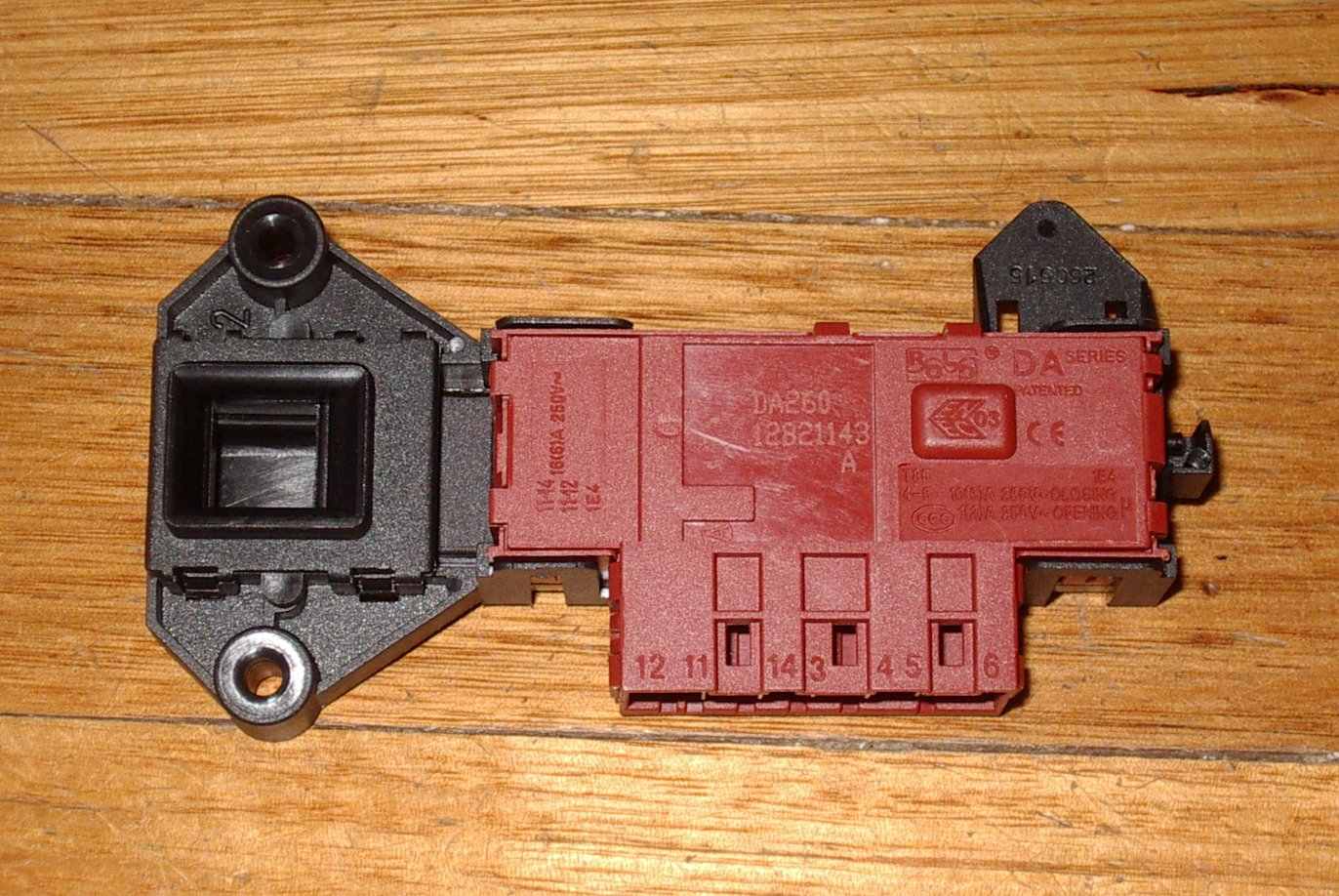 Whirlpool Front Loader Late - Model Door Interlock Switch Replacement Part # 481228058044, WP019