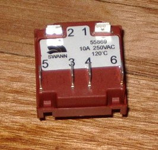 Westinghouse Chef 4 - Position Rotary Oven Select Switch (Appliance Part # 55869, 9980A)