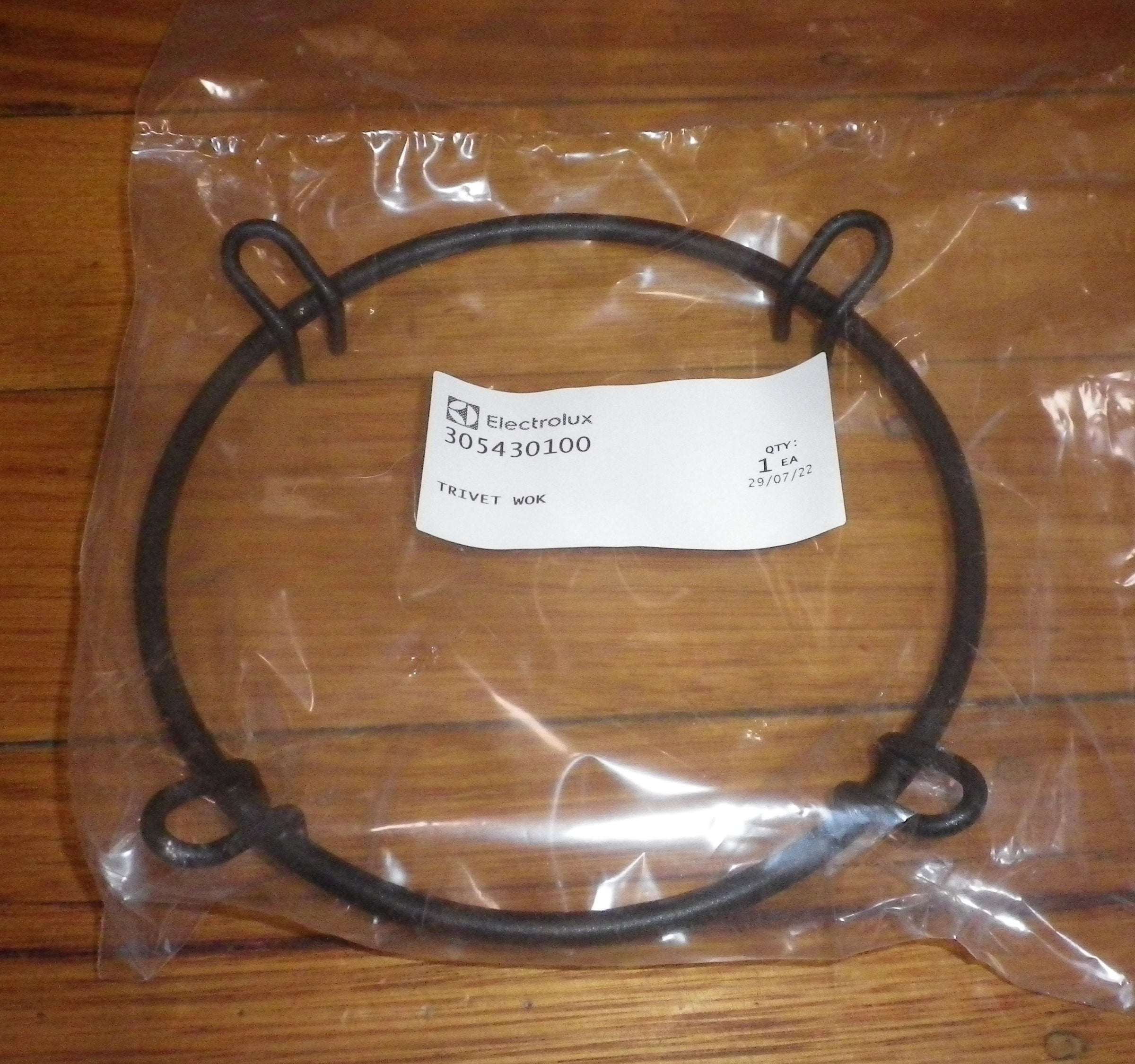 Westinghouse Gas Cooktop Wok Trivet Ring Replacement Part for GHR, GHP, WHG Series - Part # 3054301001