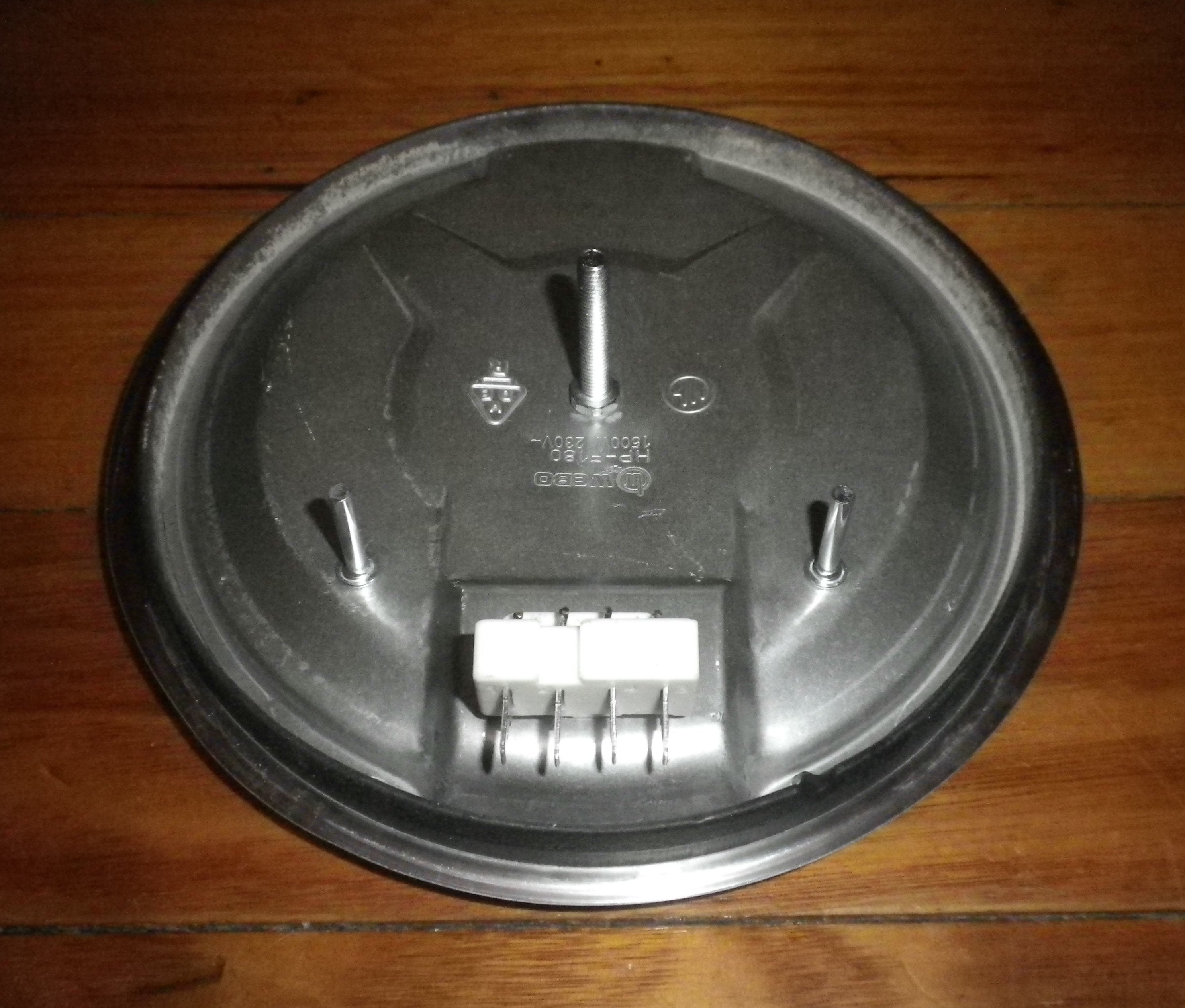 Euromaid 180mm High Profile 1500-Watt Solid Wire-in Electric Hotplate - Part # 30102700011 for Euromaid and Imported Stoves