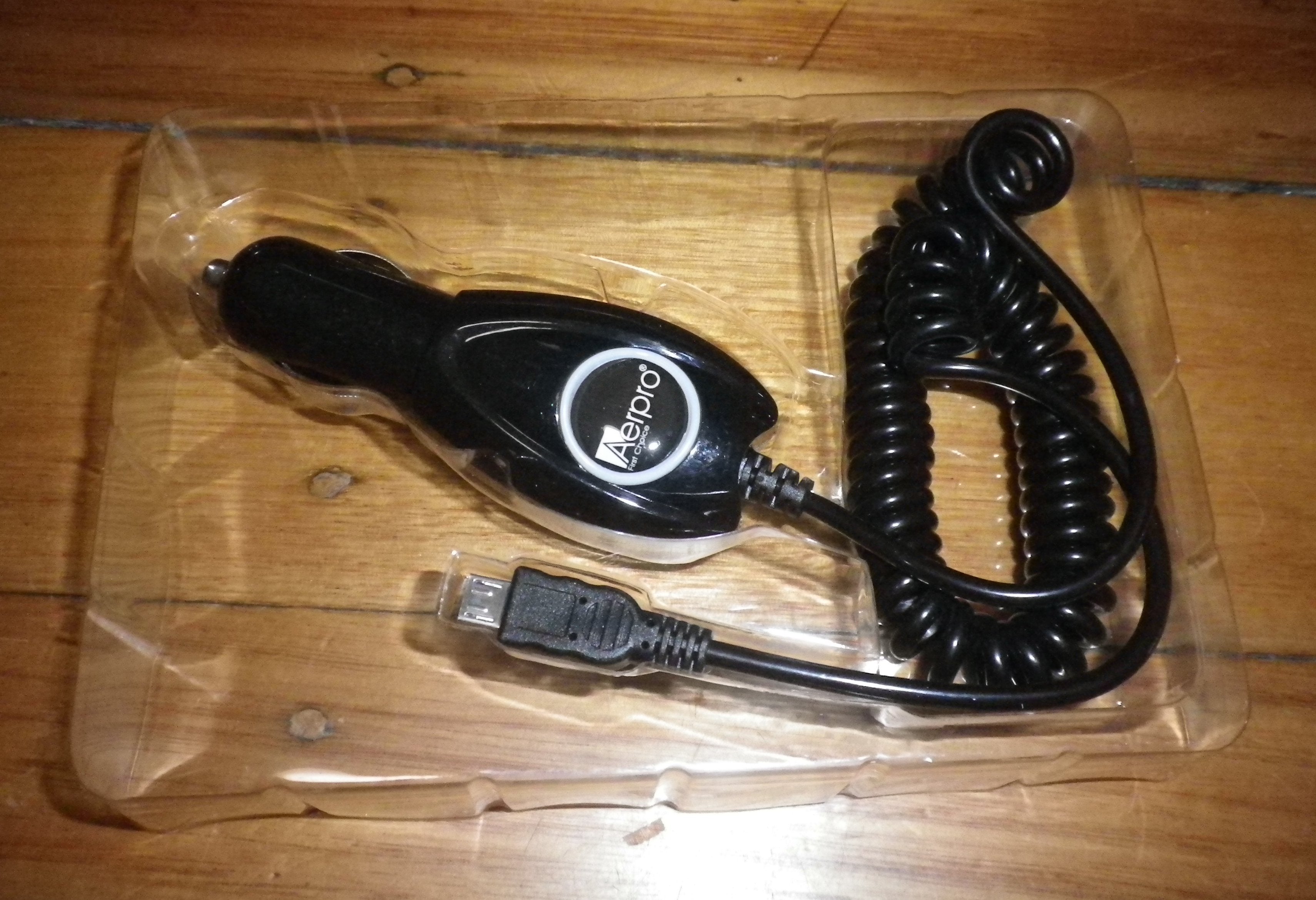AerPro Automobile Charger Adapter for Smartphones Equipped with Micro USB Plug - Model APL81