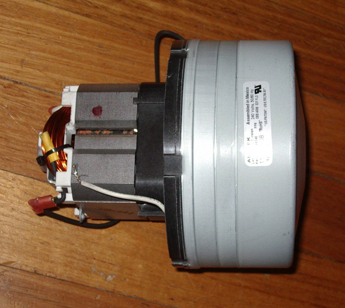 Ametek 1850W 2-Stage Flow-Thru Ducted Motor Fan Unit - Part # 119998-08
