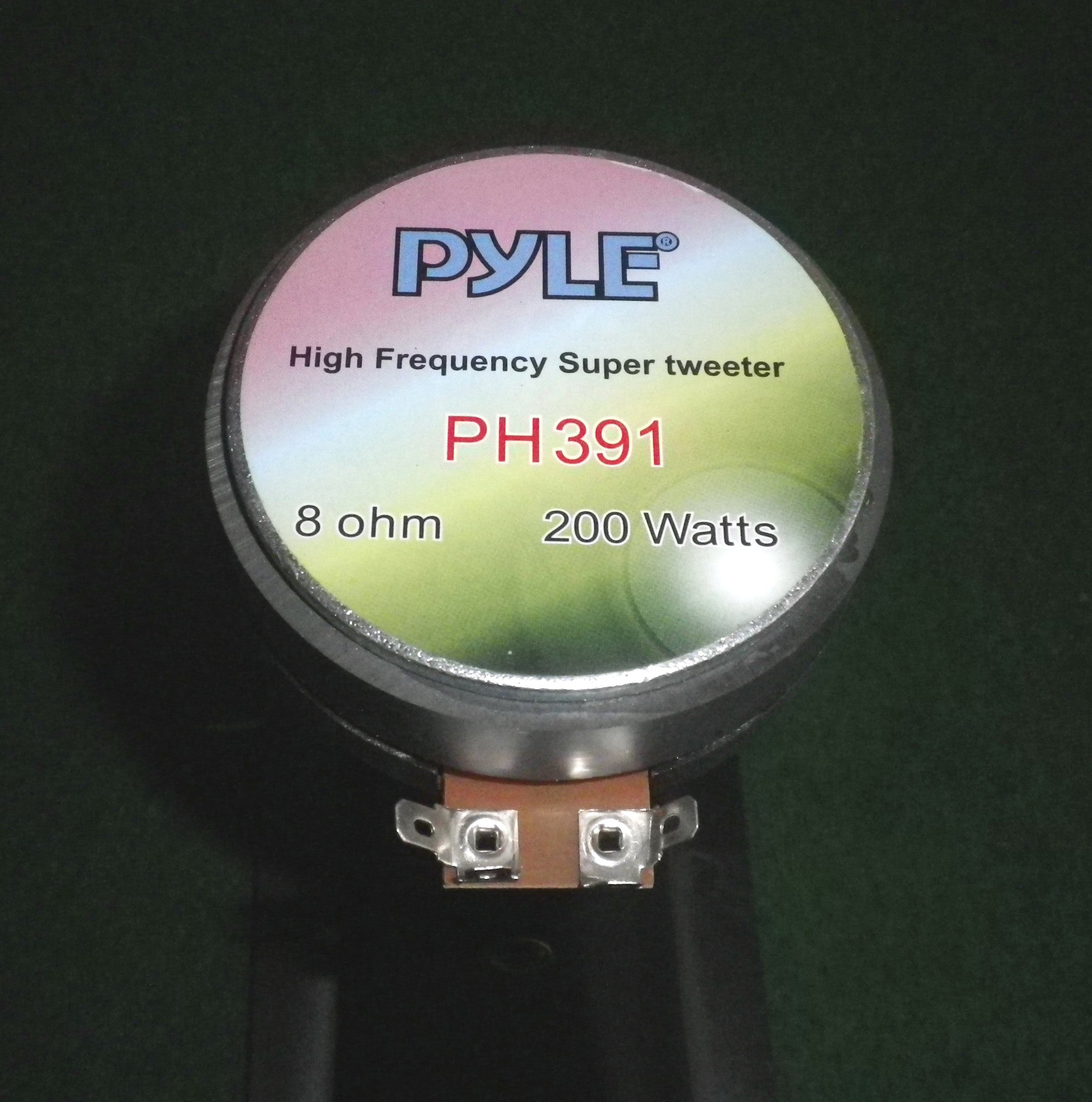 Pyle High-Power 10 x 4 Inch 200-Watt 8-Ohm Horn Tweeter Speaker - Model PH391