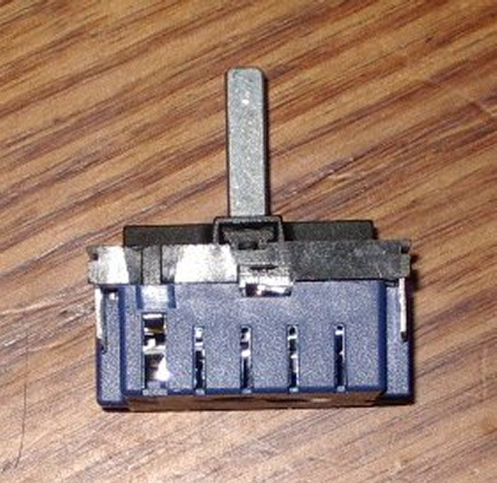 Westinghouse Chef Hotplate Simmerstat Control with Isolated Pilot - Appliance Part No. 0534001655