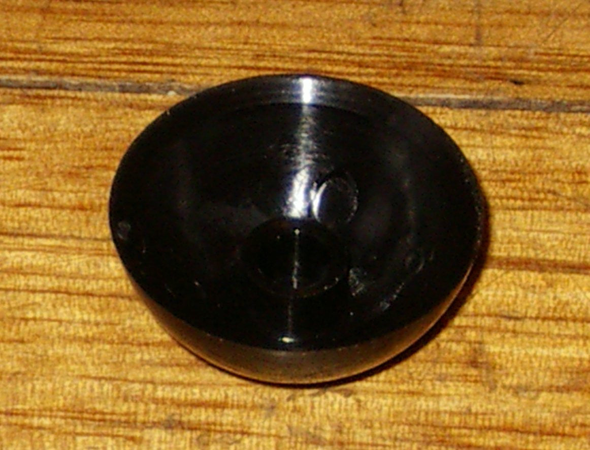 Chef GHS Series Gas Cooktop Ignition Button Cap Made of Black Plastic - Replacement Part # 4055538526