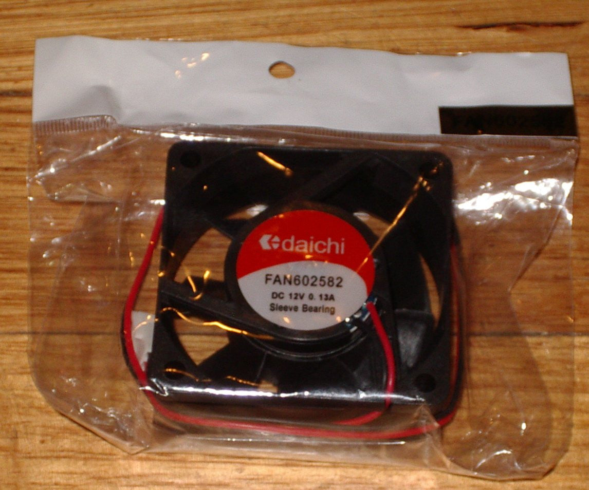 12V DaiChi 60mm x 25mm Computer & Power Supply Cooling Fan - FAN602582