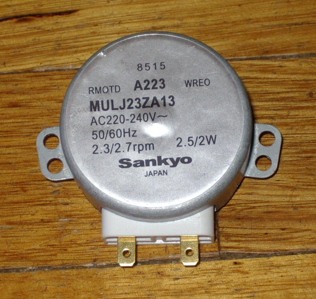 High - Quality Aftermarket Replacement Sharp Microwave Oven Turntable Motor - Part Numbers MWM223 and MULJ23ZA13