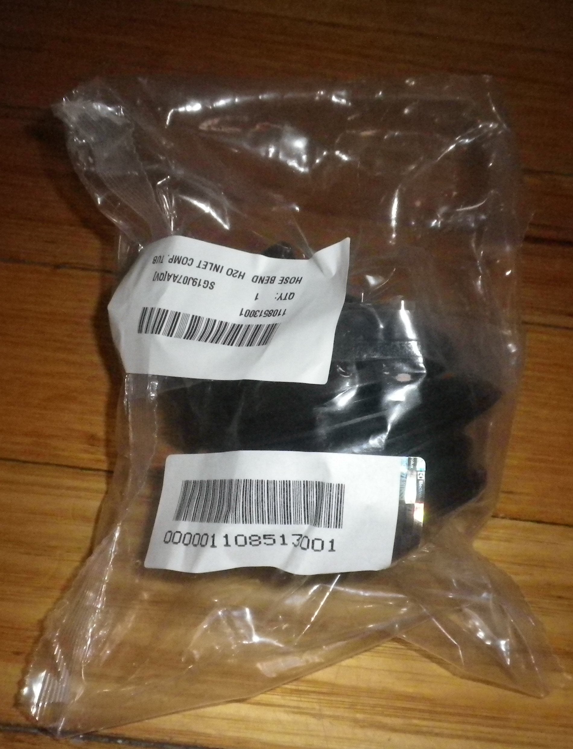 AEG LW1250 Front Loading Washing Machine Fill Dispenser to Tub Inlet Connecting Hose - Replacement Part # 1108513001