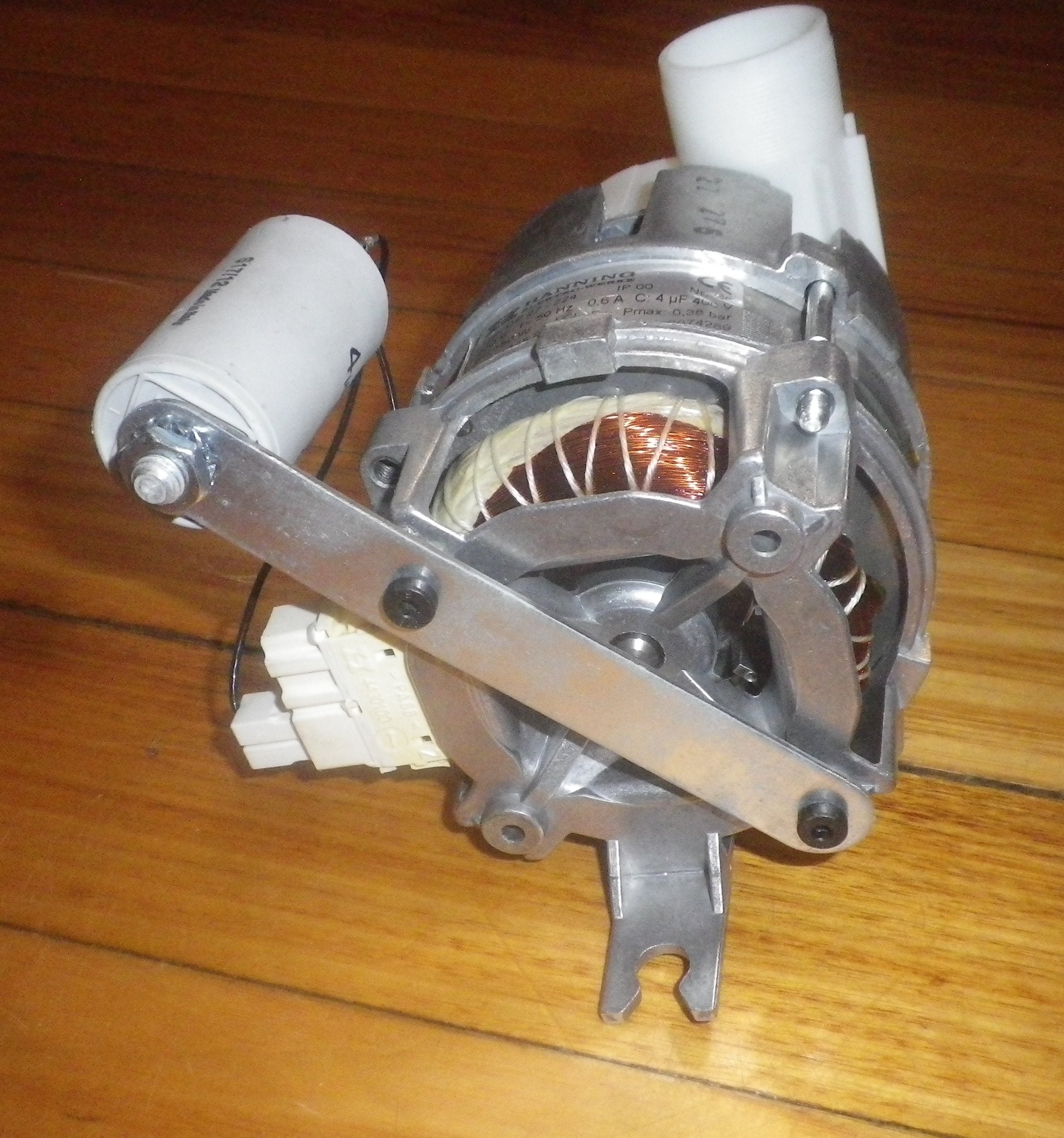 Asko D1600, D1700, D1800 Series Hanning Circulation Pump Motor - Part # 8801311