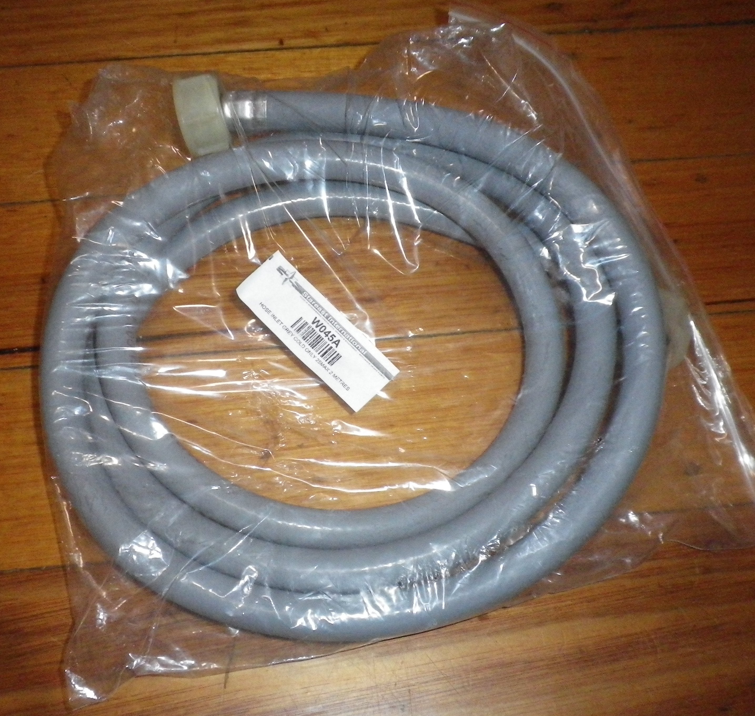 Universal Dual Ended 2 - metre Cold Water Inlet Hose for Washing Machines and Dishwashers - Part # W045A