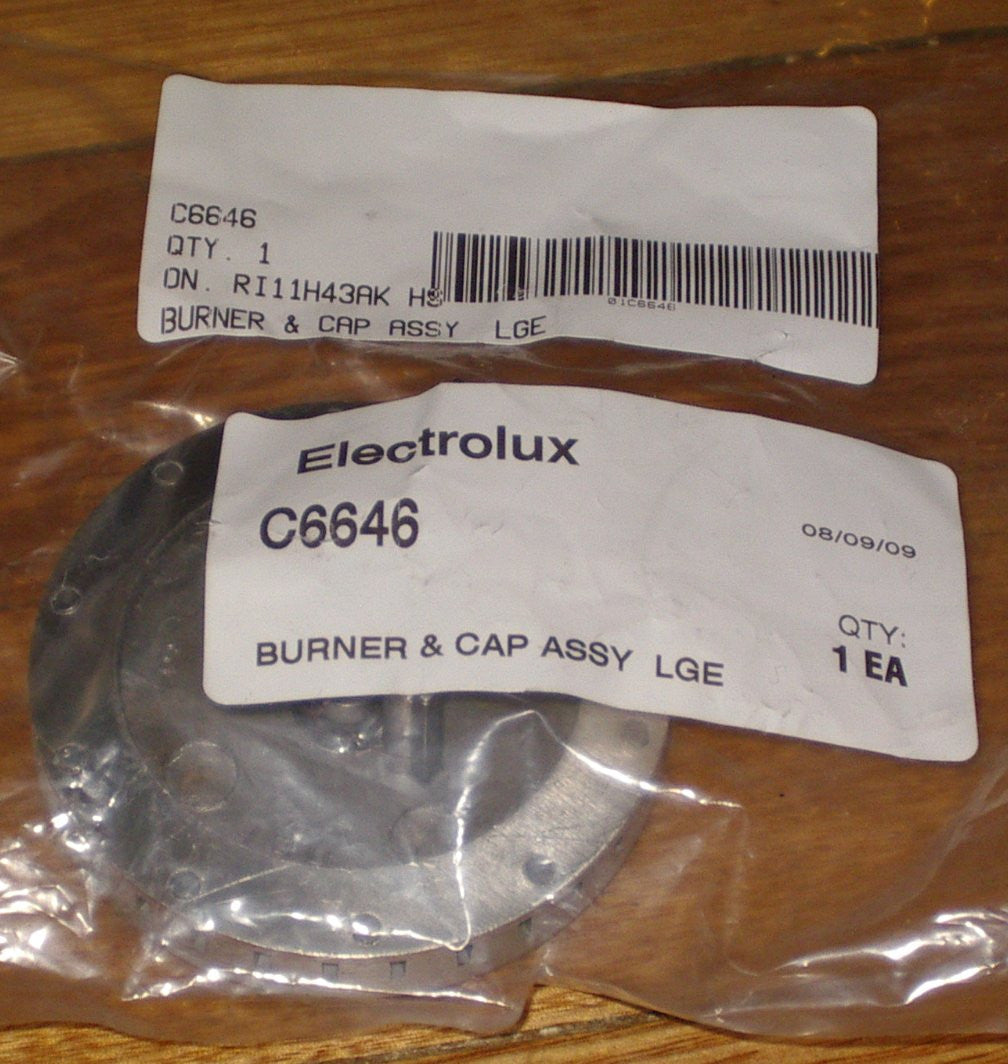 Large Burner for Chef Gas Stove and Ovens - Part Number C6646, 40710