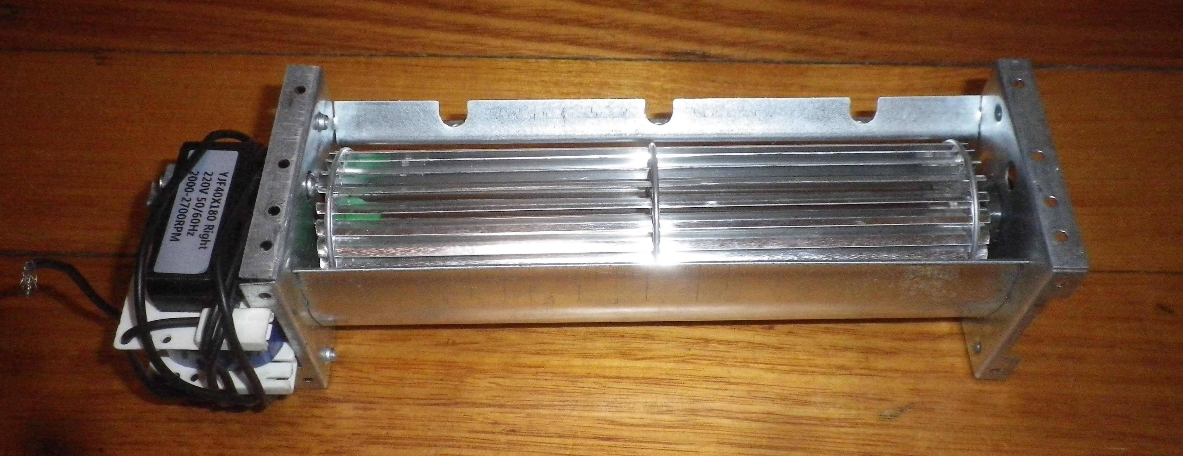 180mm Right-Handed Heating or Cooling Drum Fan Motor - Part # SG100-CS