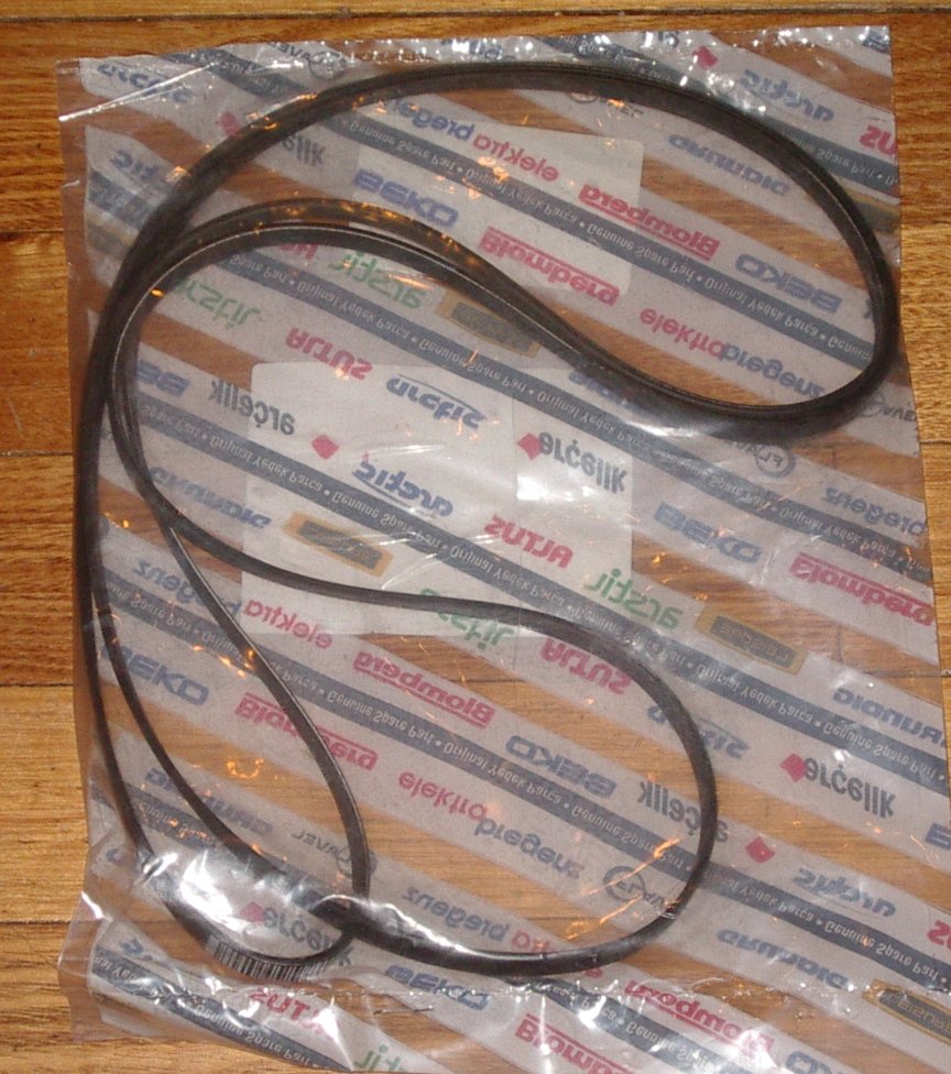Genuine Fisher & Paykel DE60 Series Dryer Multi-V Drum Belt - Part # FP792349