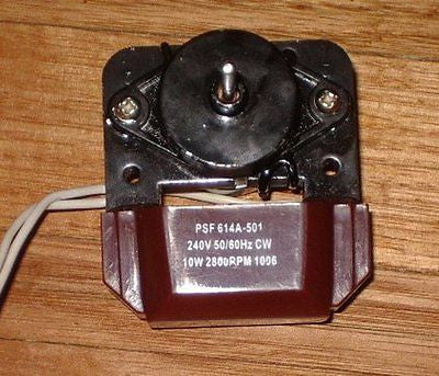 Universal Reversible Small-Sized Evaporator Fan Motor for No Frost Refrigerators - Part Number RF039D, PSF614A-501