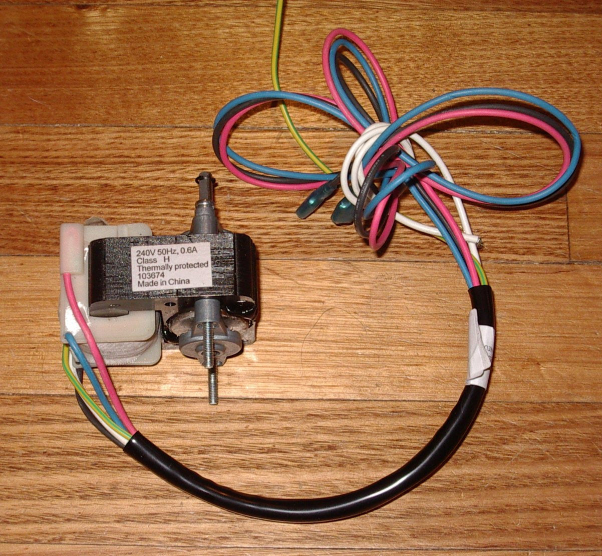 Chateau Grange, Robinhood 3000 3-Speed Fan Motor & 190mm Blade - Part #1102