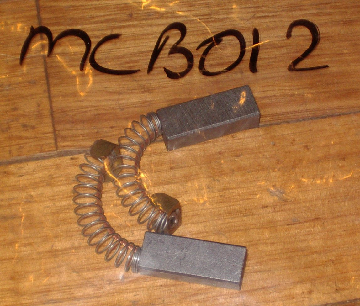 Pair of Carbon Brushes MCB012 for 1600W M002 FloThru Vac Motor