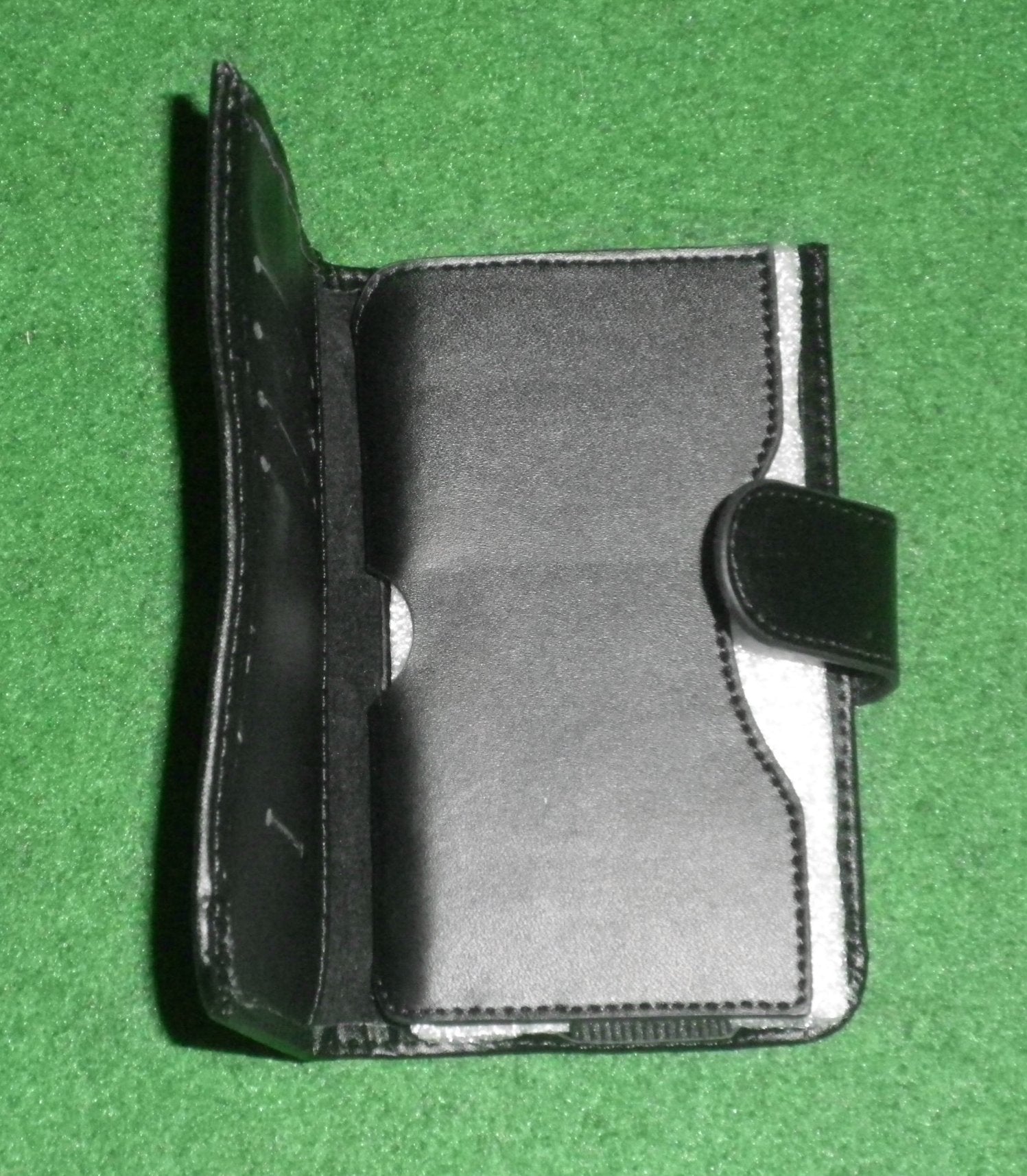High - Quality Premium Hard Leather Flip - Open Wallet Pouch with Ample Card Storage Space - Part # POU9020 - 102