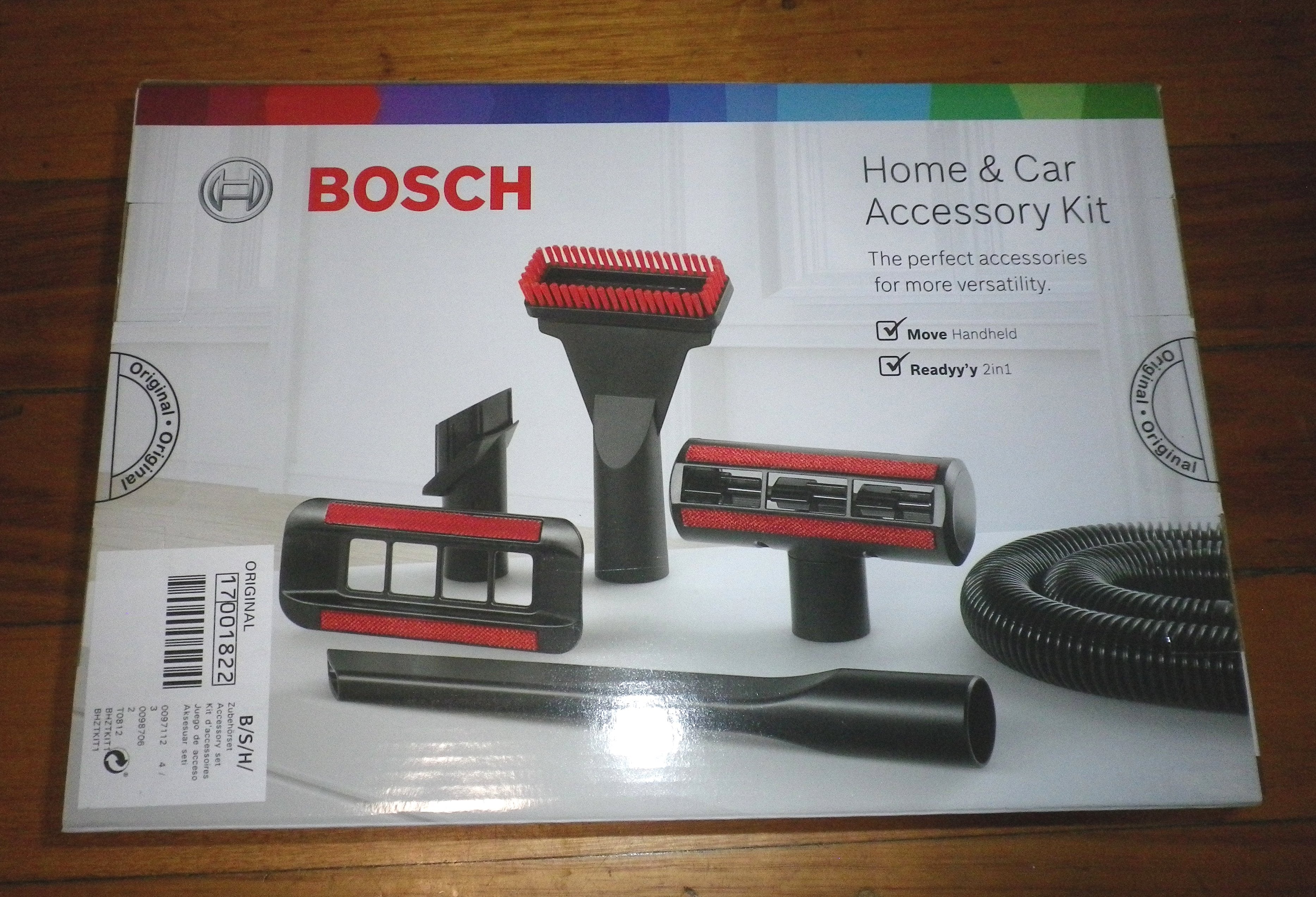 Bosch Readyy'y Move 2-in-1 Handheld Vacuum Home and Car Accessory Kit #17001822