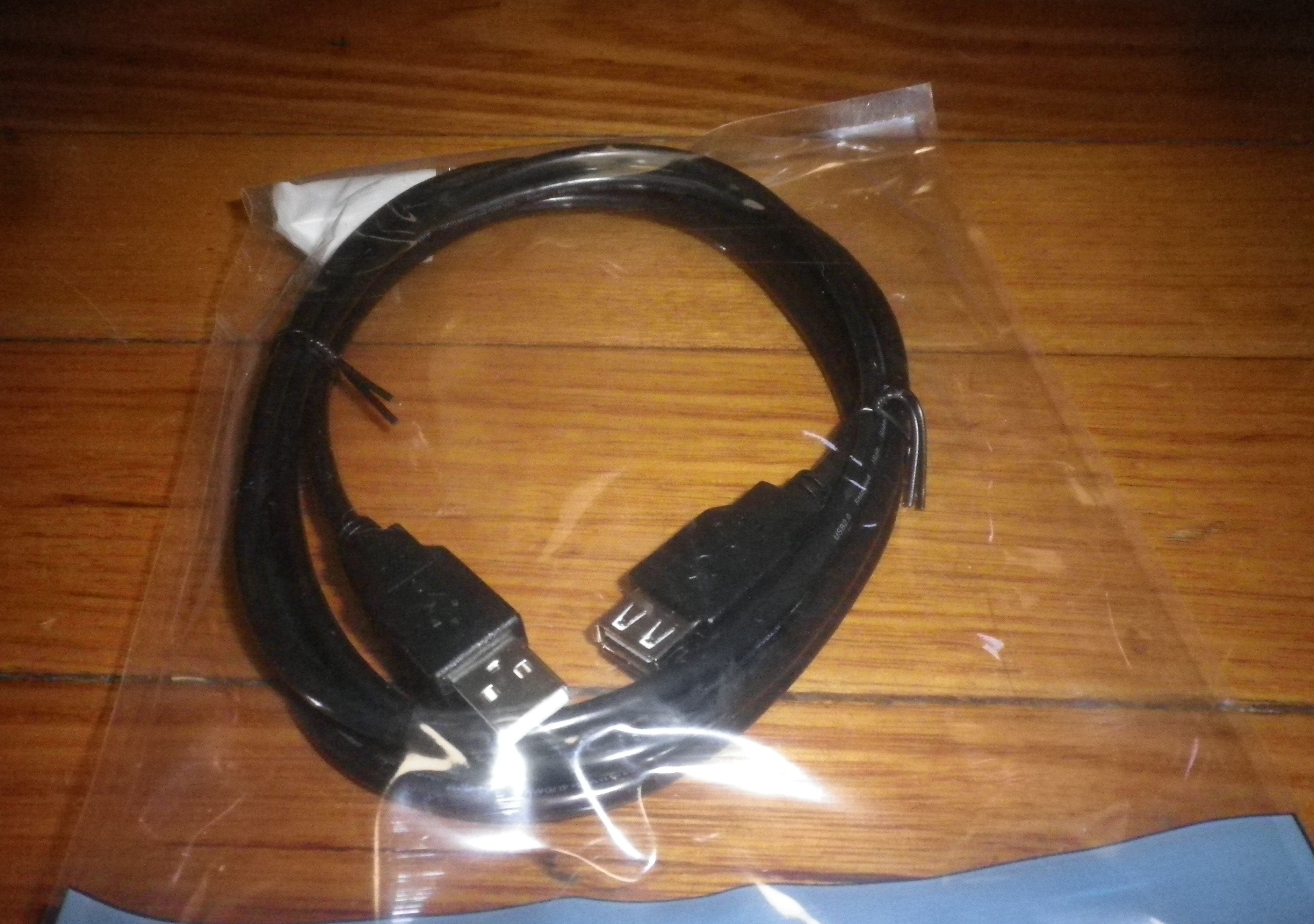 2 - metre USB - A Male to USB - A Female Computer Lead, Part # CL901BK