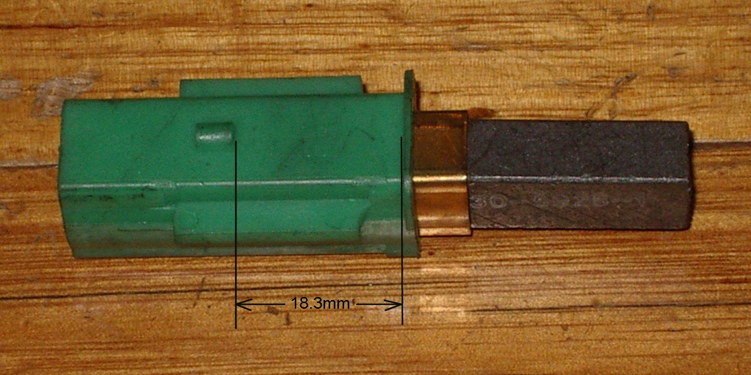 High - Quality Carbon Brushes (Part # MCB014) for Ametek 2 - Stage M012 Vac Motor
