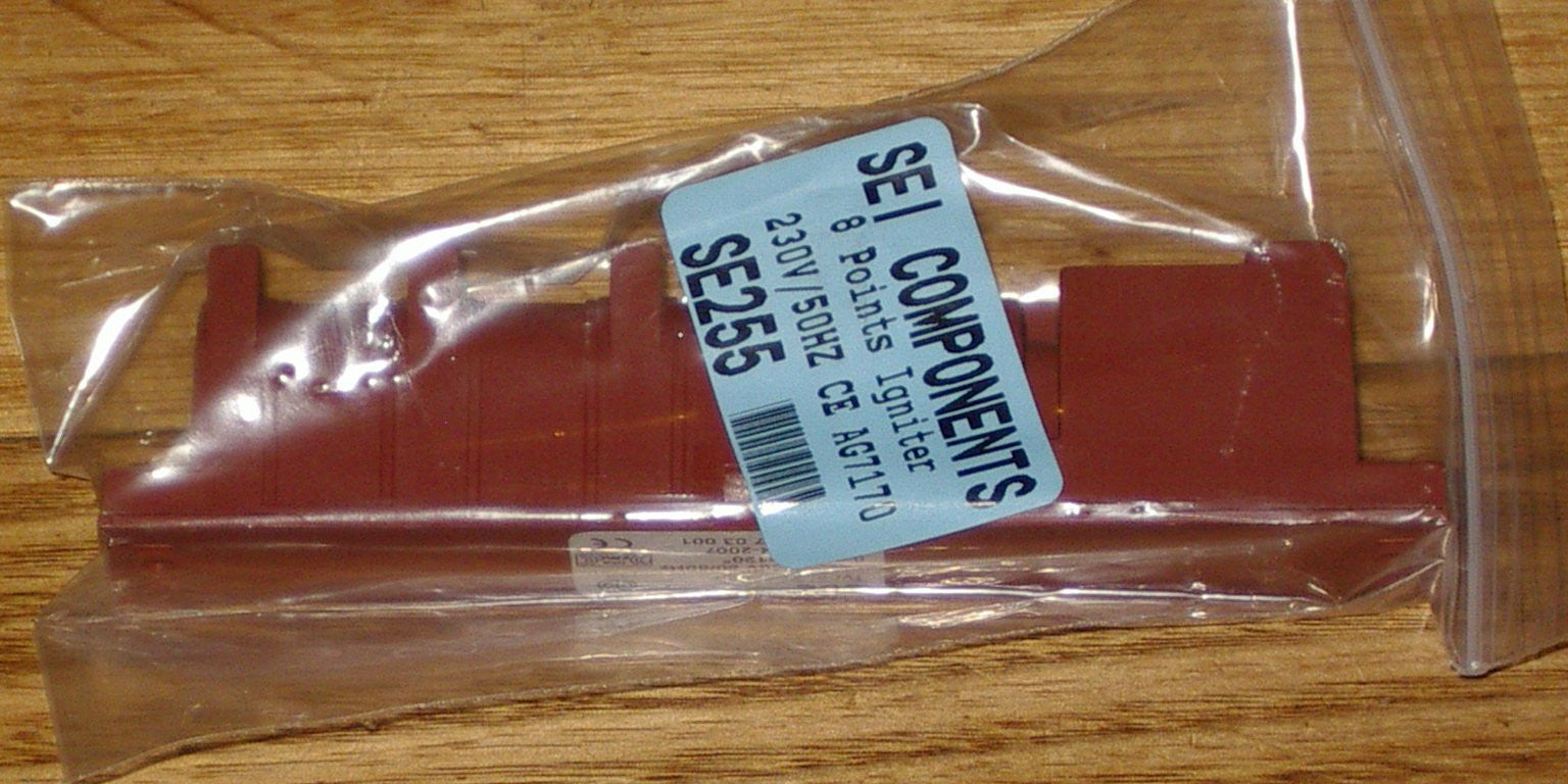 240VAC 8-Point Electronic Ignition Pack for Gas Stoves - Part SE255A