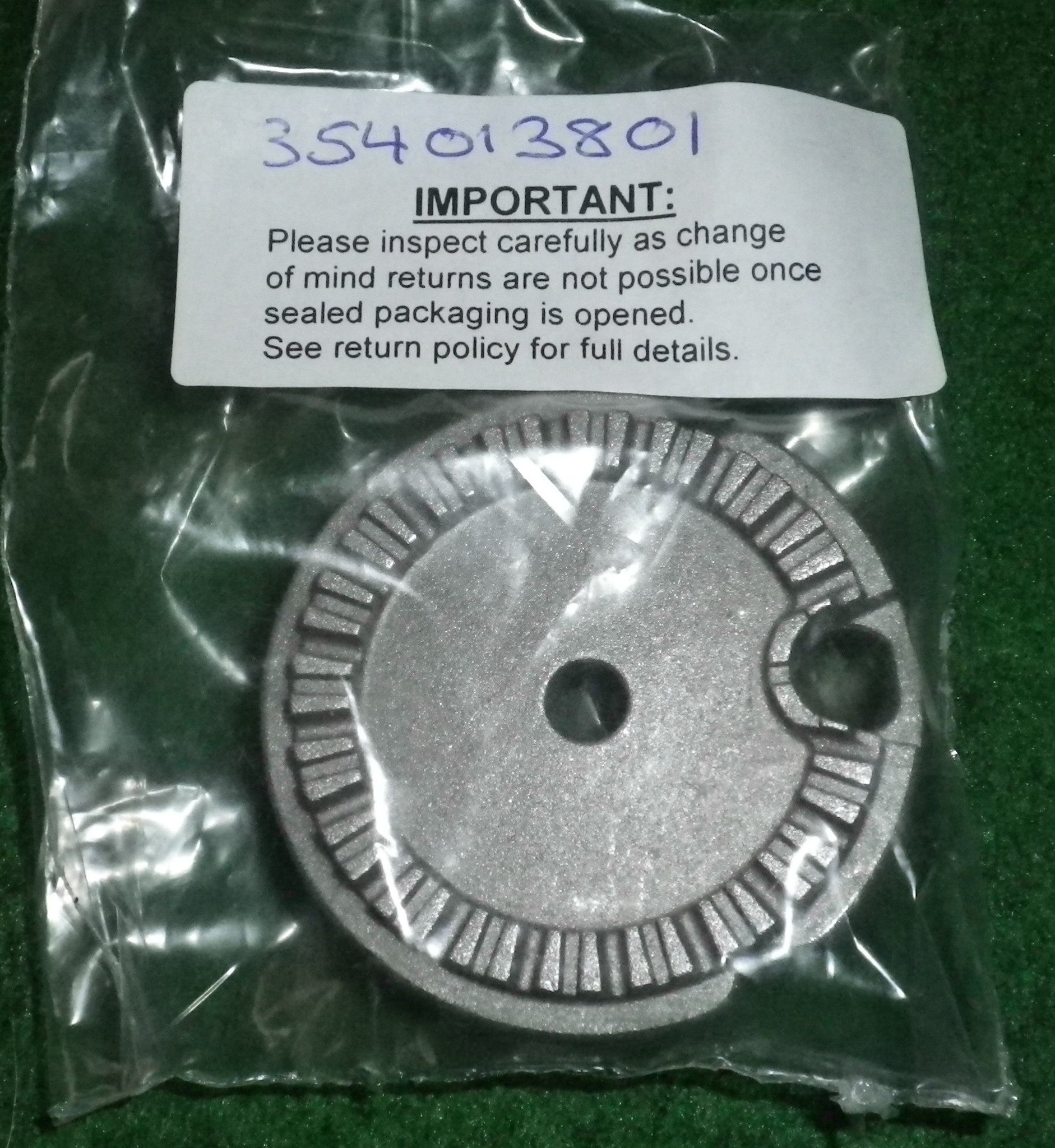 Westinghouse, Simpson & Chef Compatible Small Aluminium Gas Stove Burner Distributer Ring - Replacement Part # 4055563391